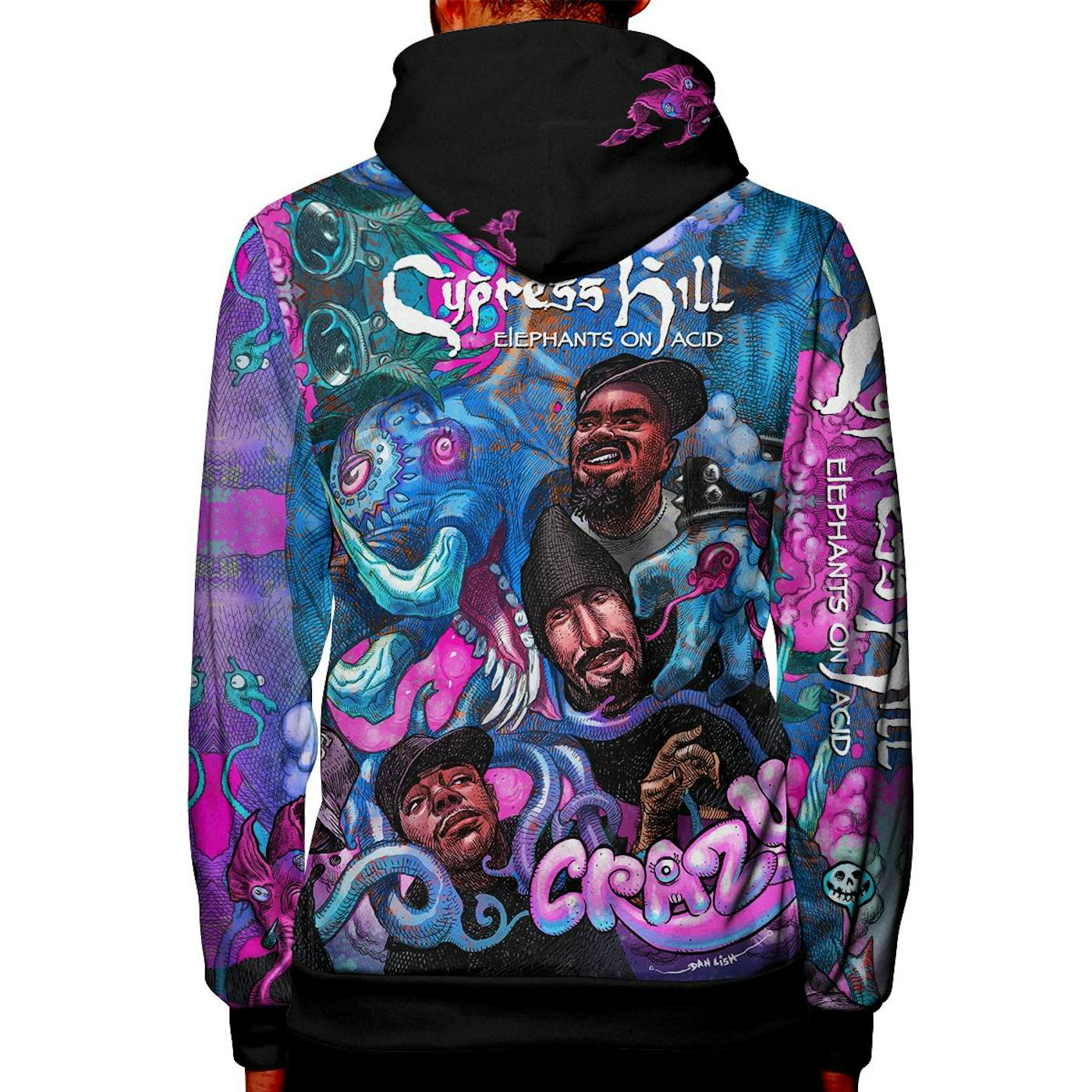 Print On Demand All-Over Print Zip-Up Hoodies with Automated