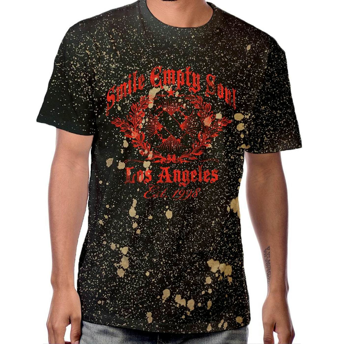 My Heart Is On The Field Bleached Tie Dye Sublimation T-Shirt, Basebal –