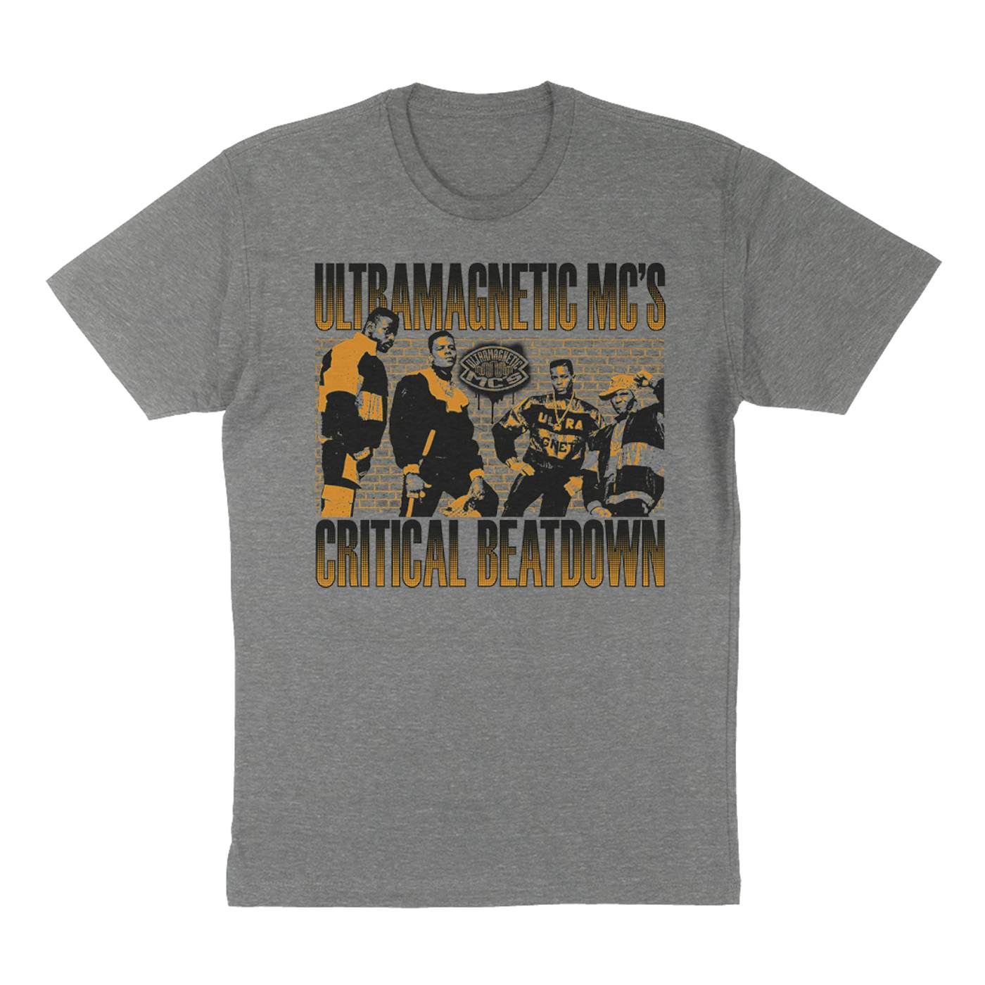 Ultramagnetic MC's "Critical Beatdown" T-Shirt in Heather Grey