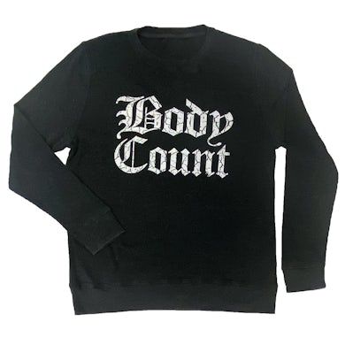 Body Count "Old English Logo" Long Sleeve Thermal Shirt