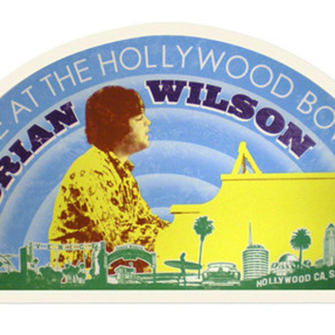 Brian Wilson Limited Edition LIVE at the Hollywood Bowl Poster