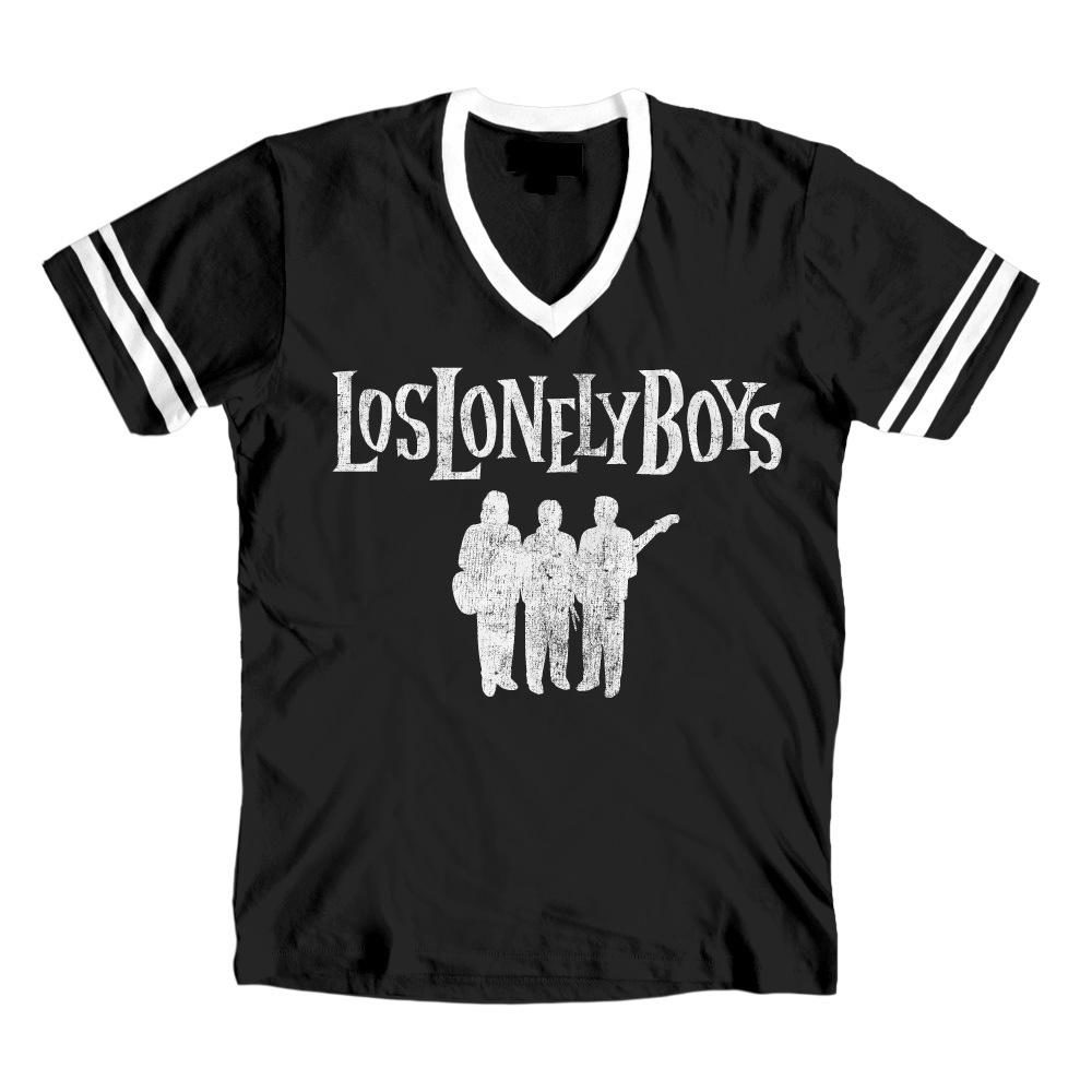 Los Lonely Boys "Logo Silhouette" Women's Football Style TShirt