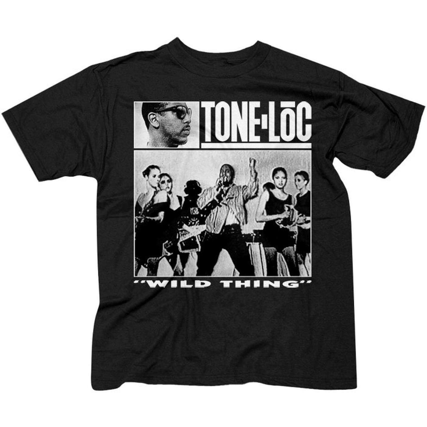 Tone-Loc "Wild Thing" Men's Black T-shirt