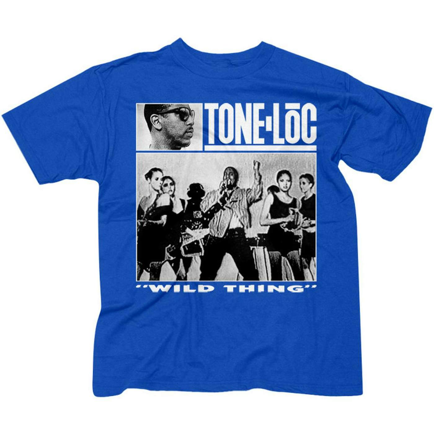 Tone-Loc "Wild Thing" Men's Royal Blue T-shirt
