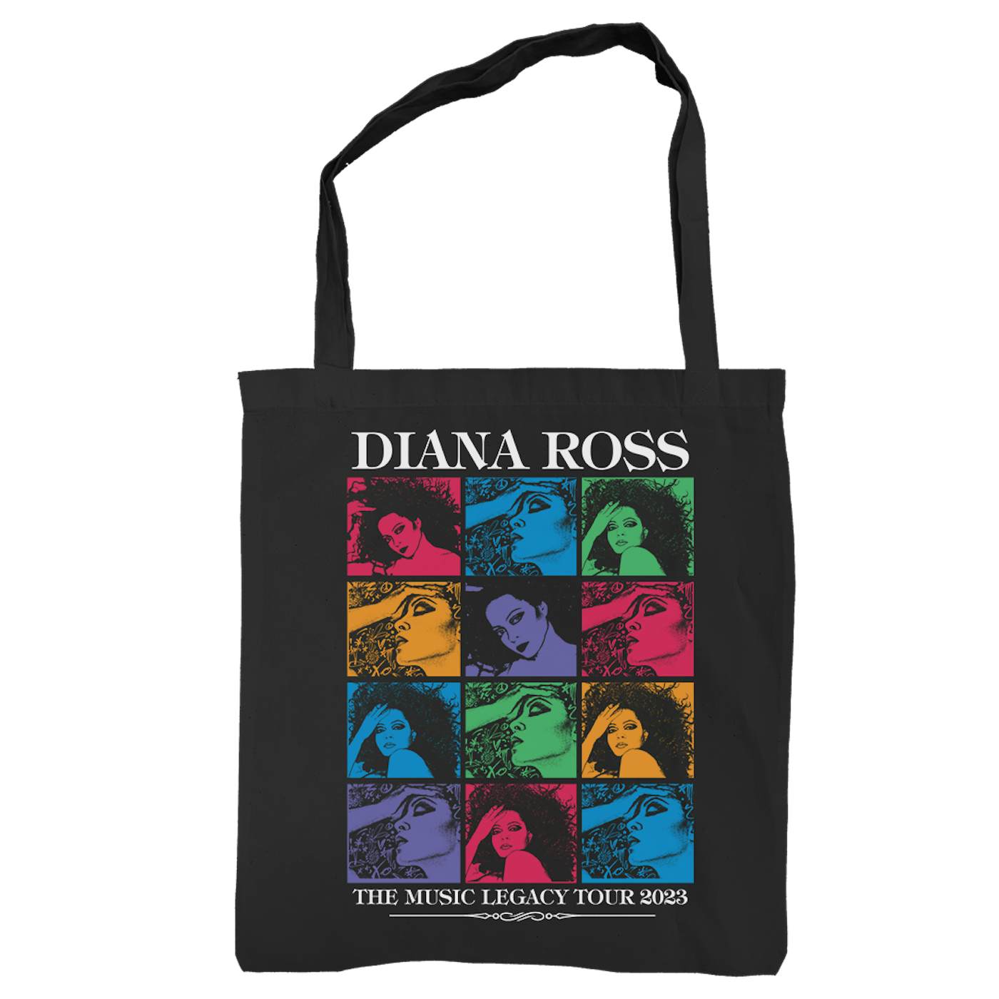 Diana Ross "12 Squares" Tote
