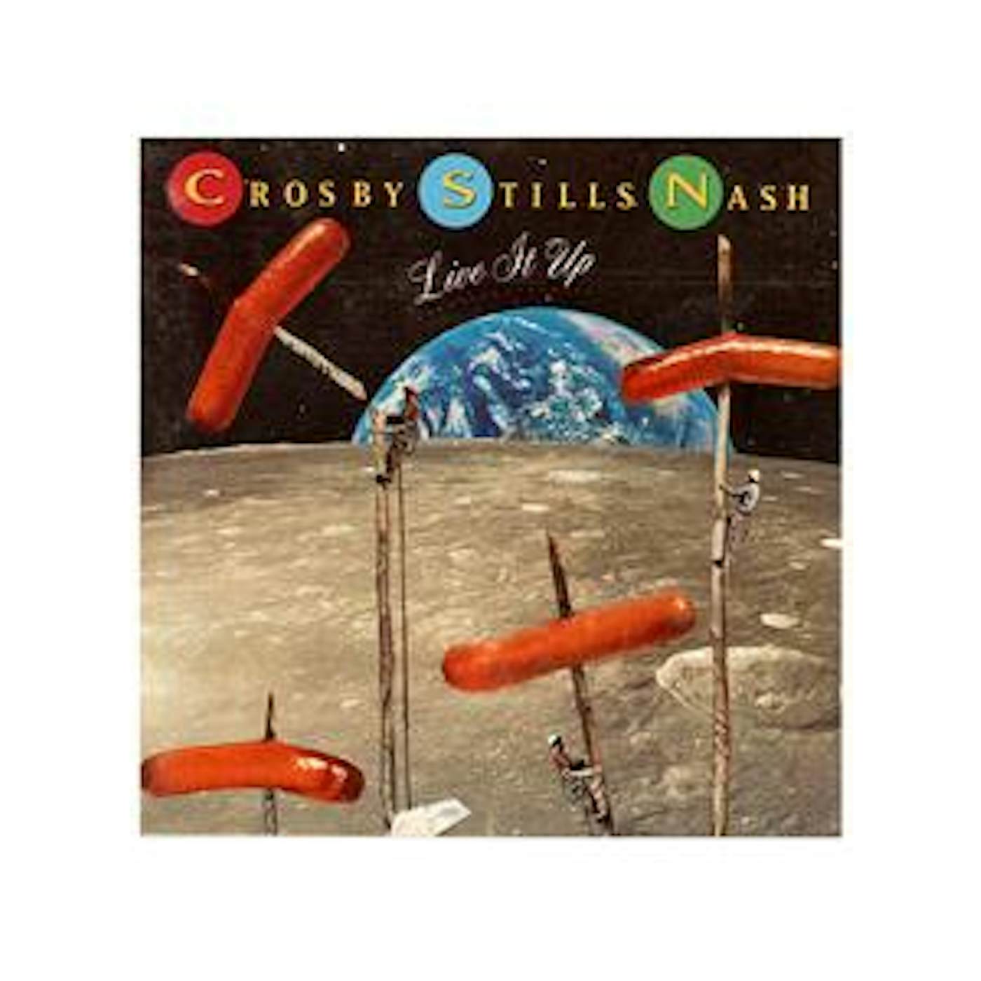 Crosby, Stills & Nash CSN "Live it Up" CD