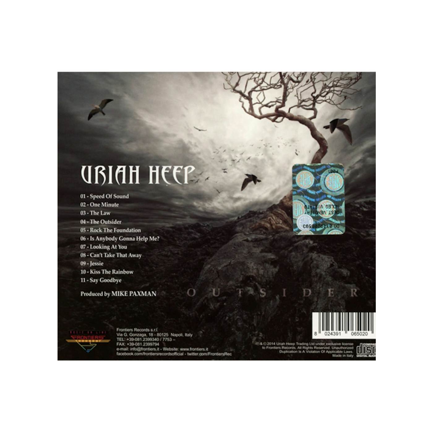 Uriah Heep CD-"Outsider"