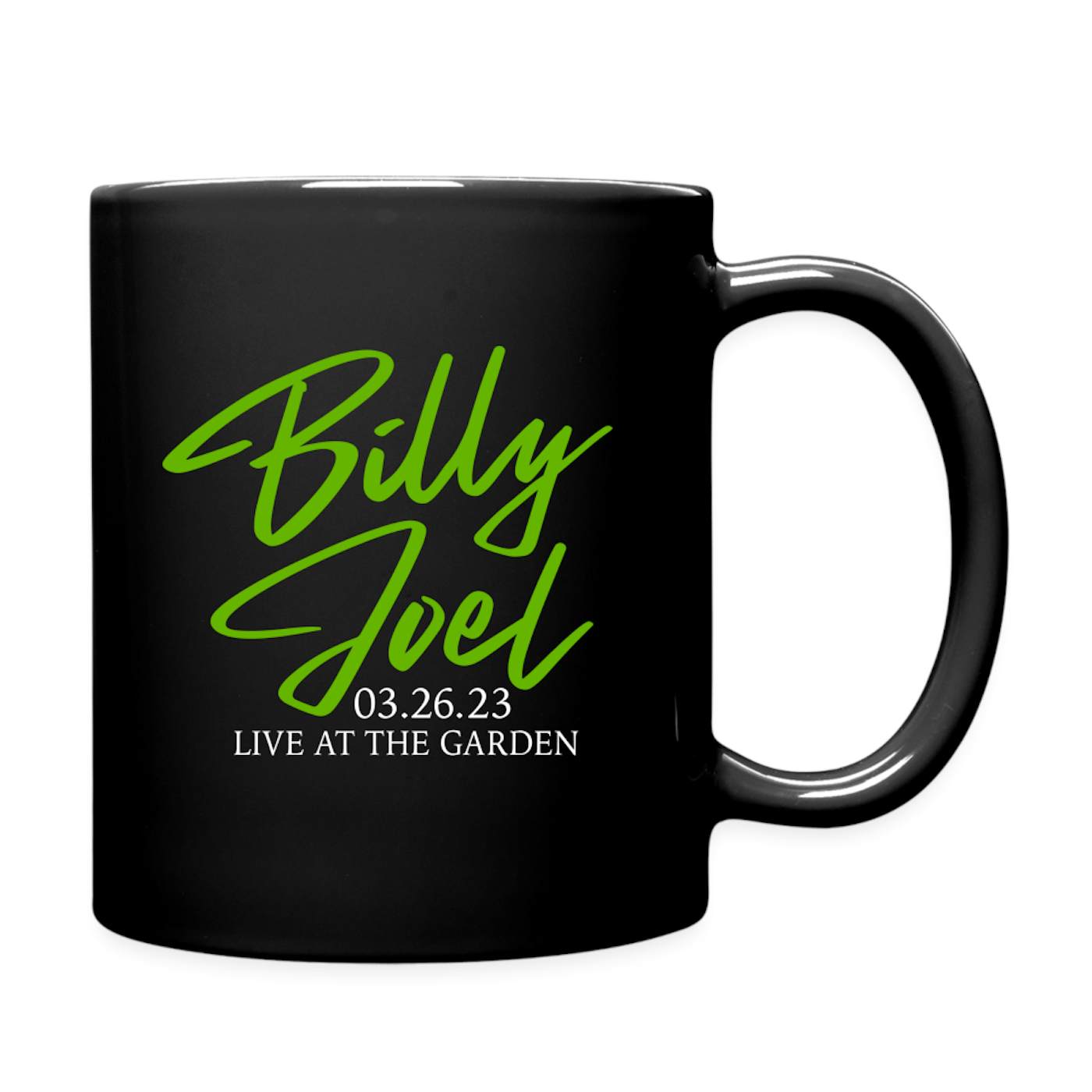 Billy Joel "3-26-23 MSG Set List" Black Mug Online Exclusive