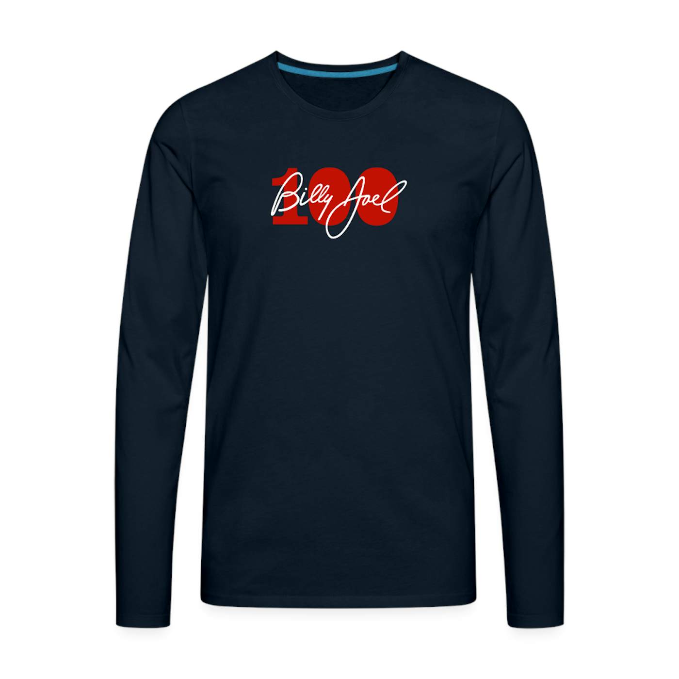 Billy Joel "3-28-24 MSG New York 100th Event" Dates Long Sleeve T-Shirt