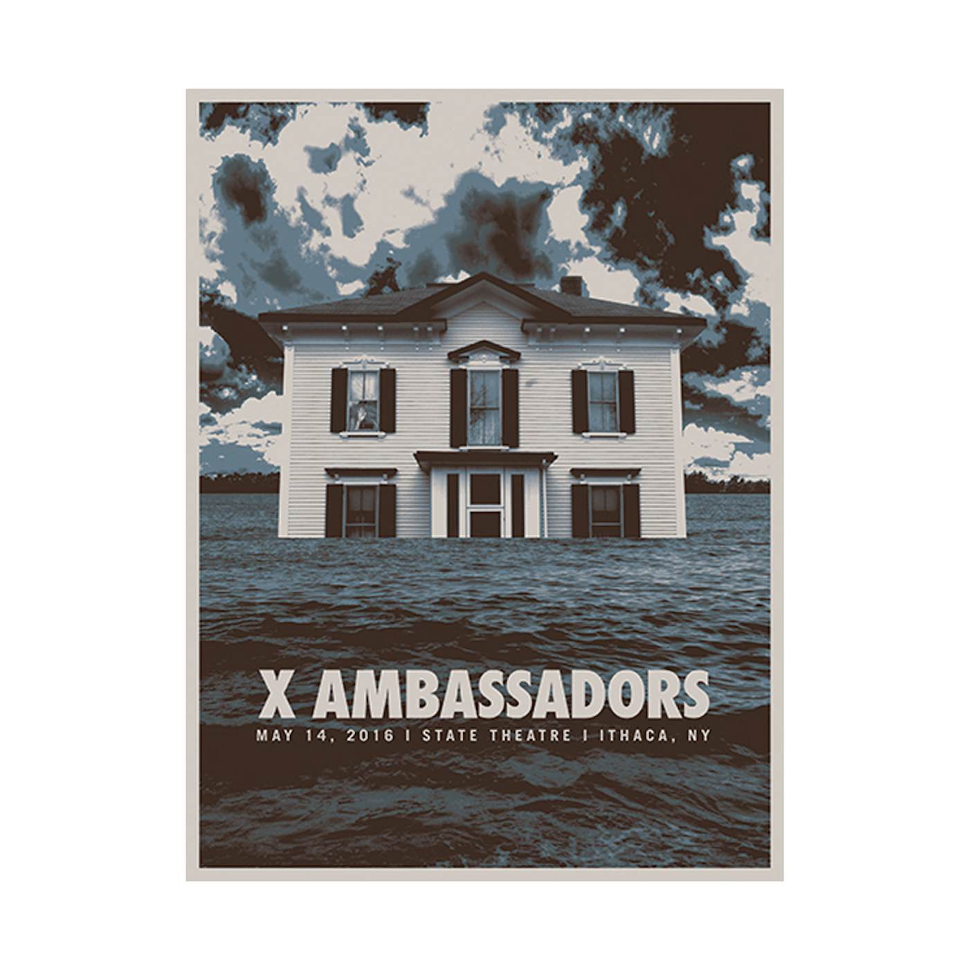 X Ambassadors Signed State Theatre Poster