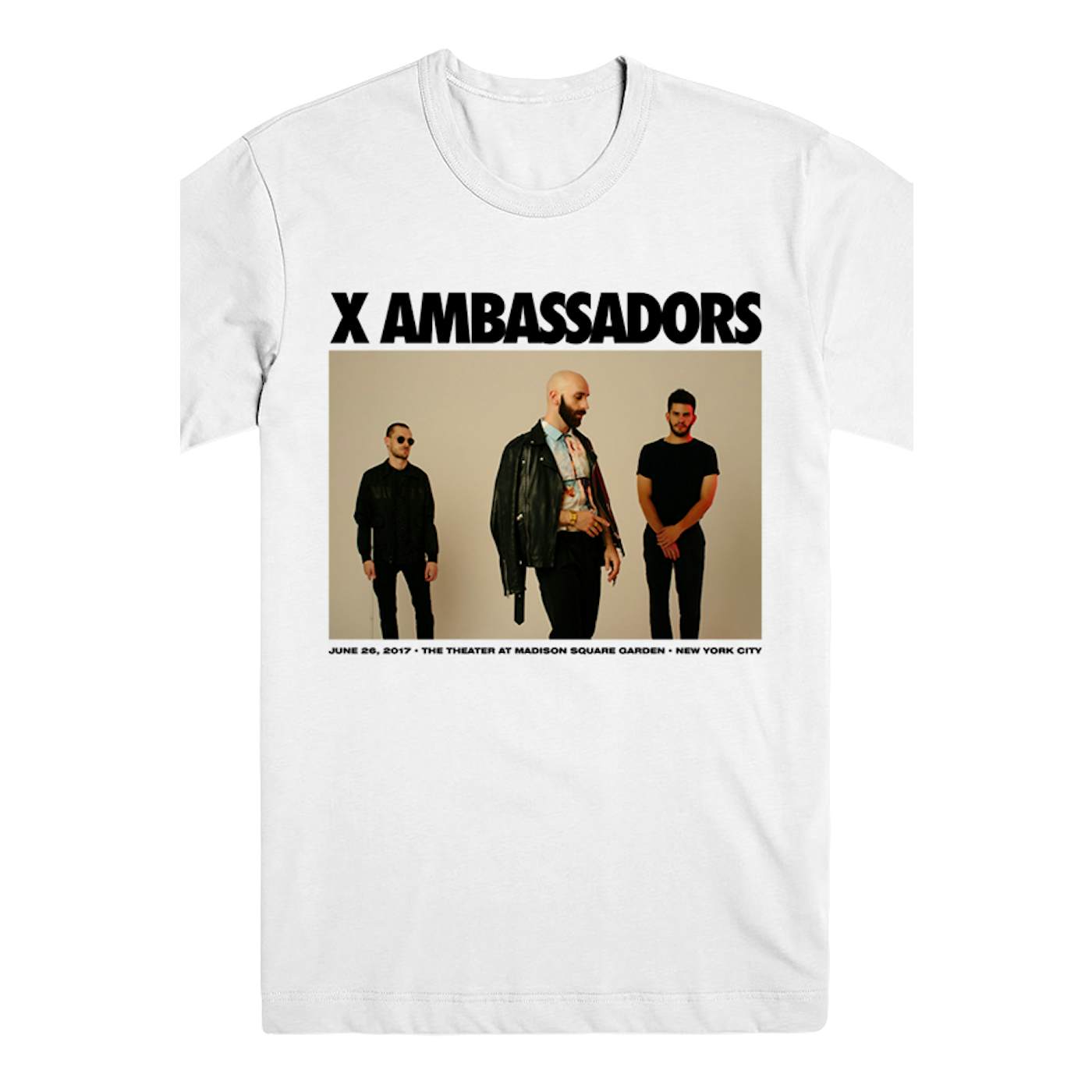 X Ambassadors MSG Limited Ed. Tee (White)