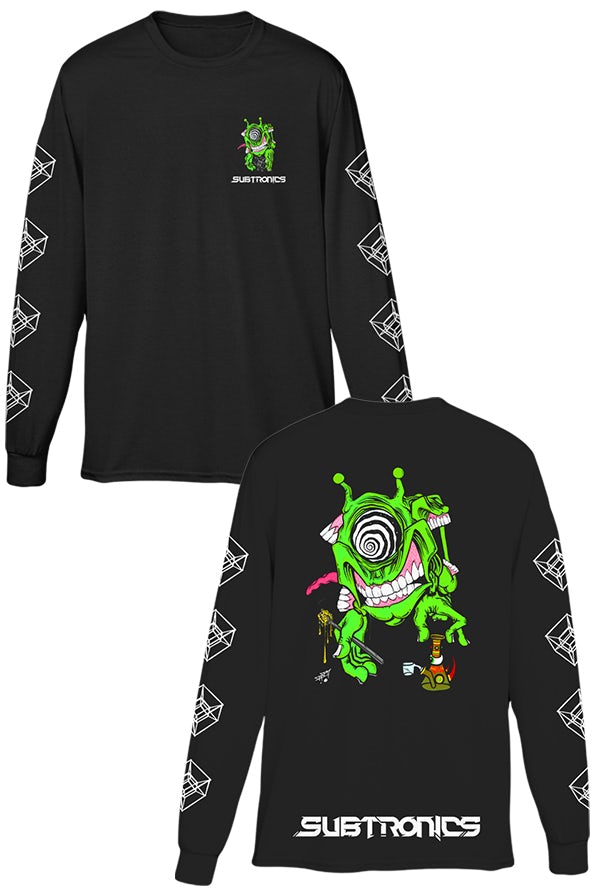 subtronics brooks aaron tee sleeve merch
