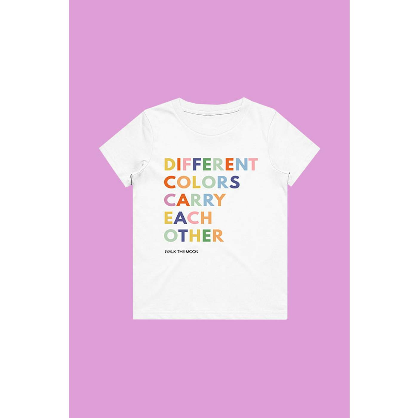 WALK THE MOON Different Colors Toddler Tee