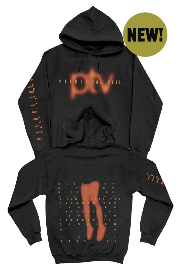 Pierce The Veil Black Blur Hoodie