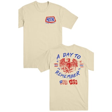 A Day To Remember Scribble Tee (Natural)