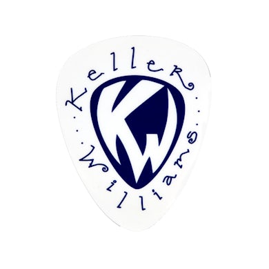 Keller Williams Guitar Pick Static Sticker