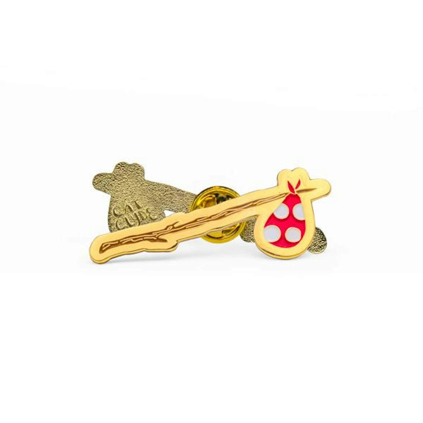 Cat Clyde Stick & Bindle Pin