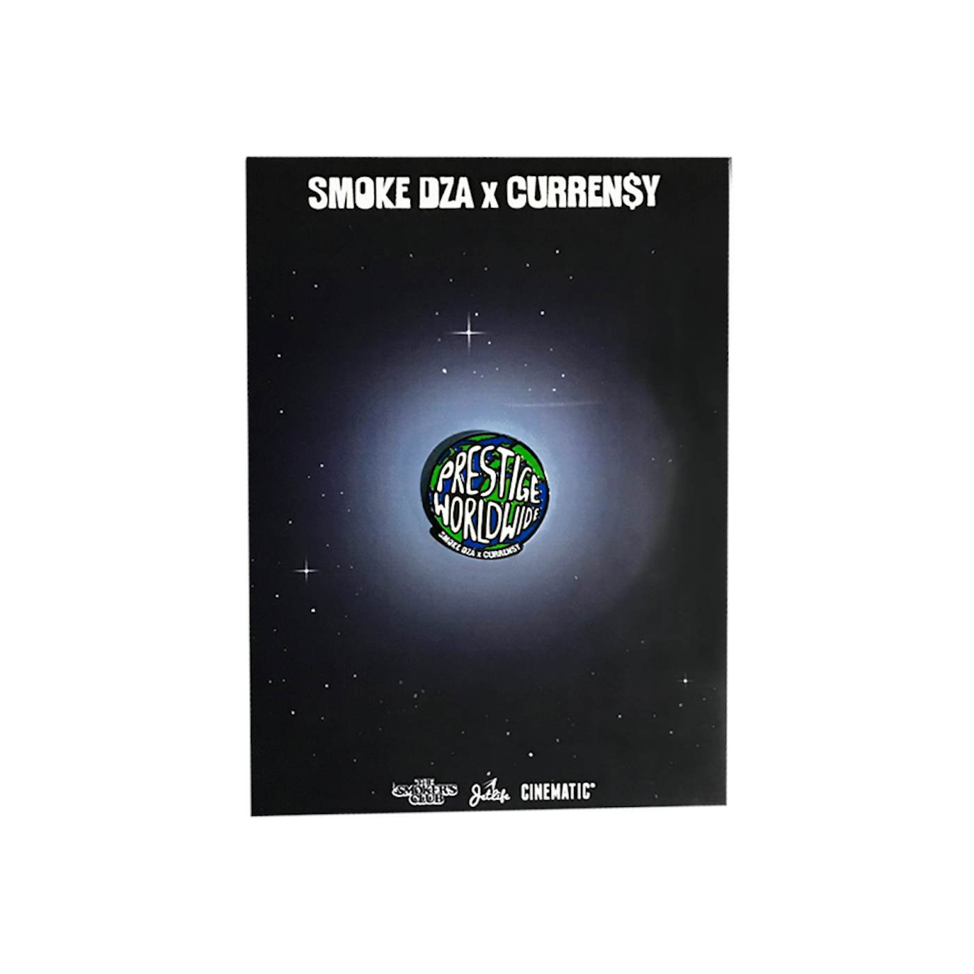 Smoke DZA Prestige Worldwide Enamel Pin