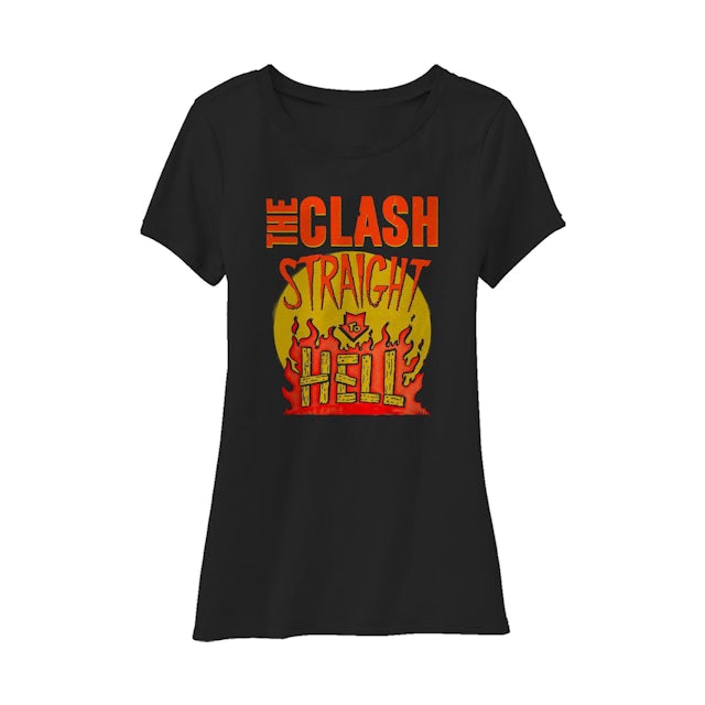 clash straight to hell t shirt