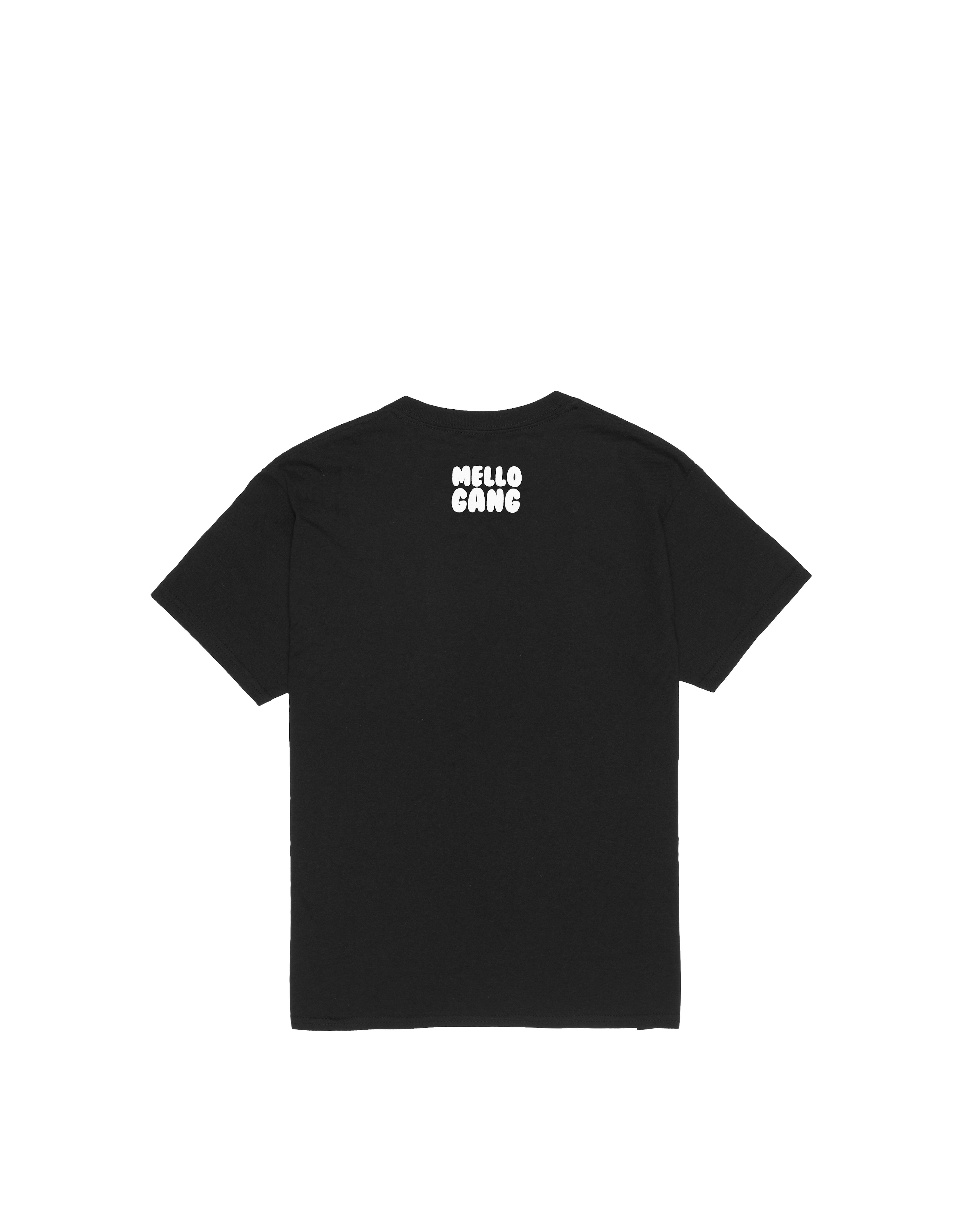 Marshmello Smile T-Shirt (Youth) — Black