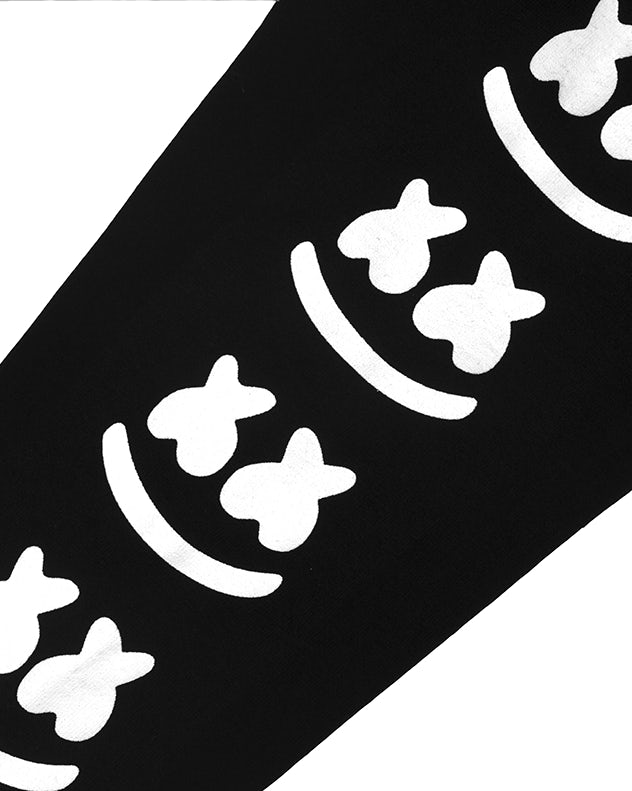 Marshmello Faces L/S Shirt (Youth) — Black