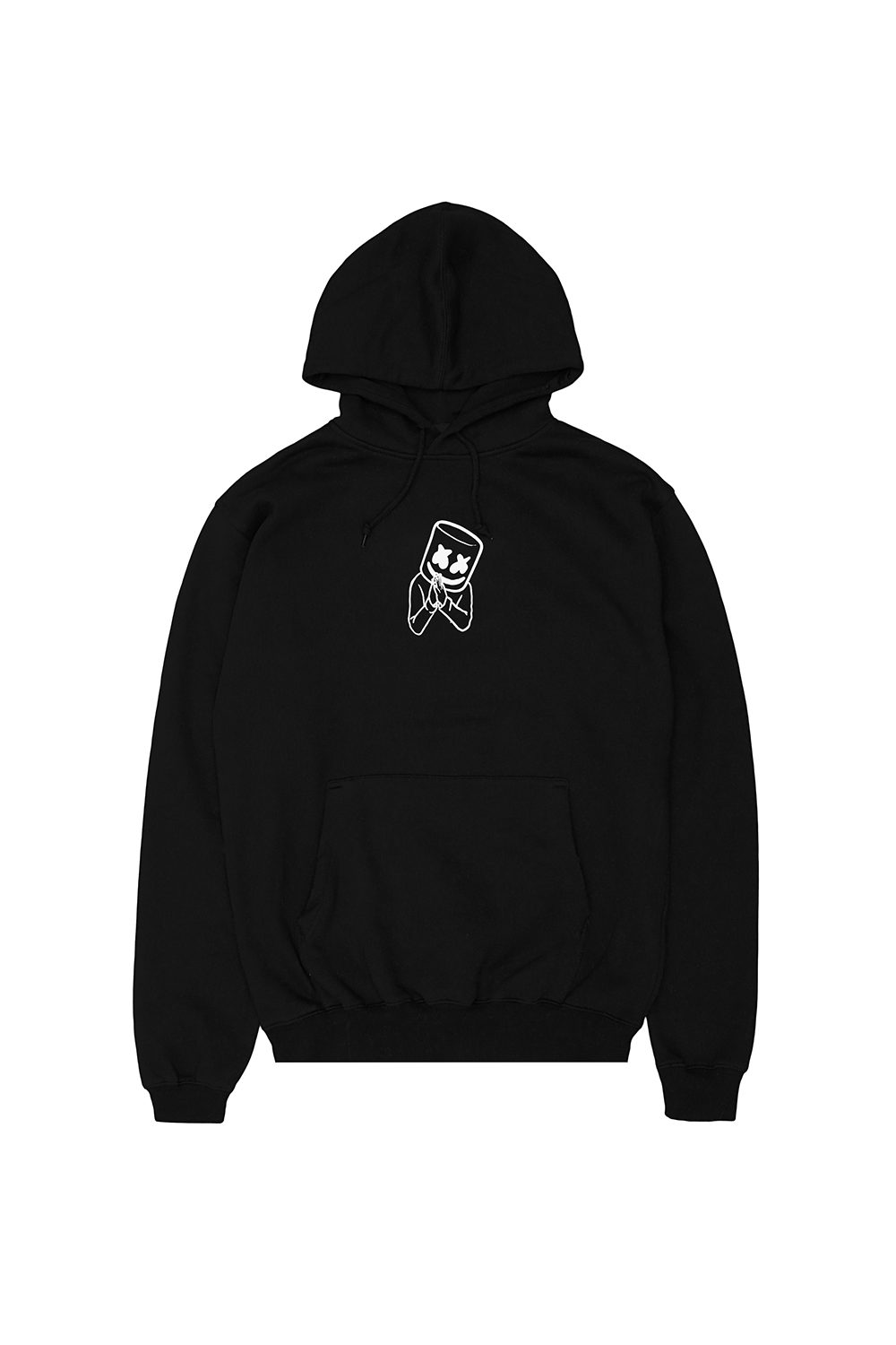 black marshmello hoodie