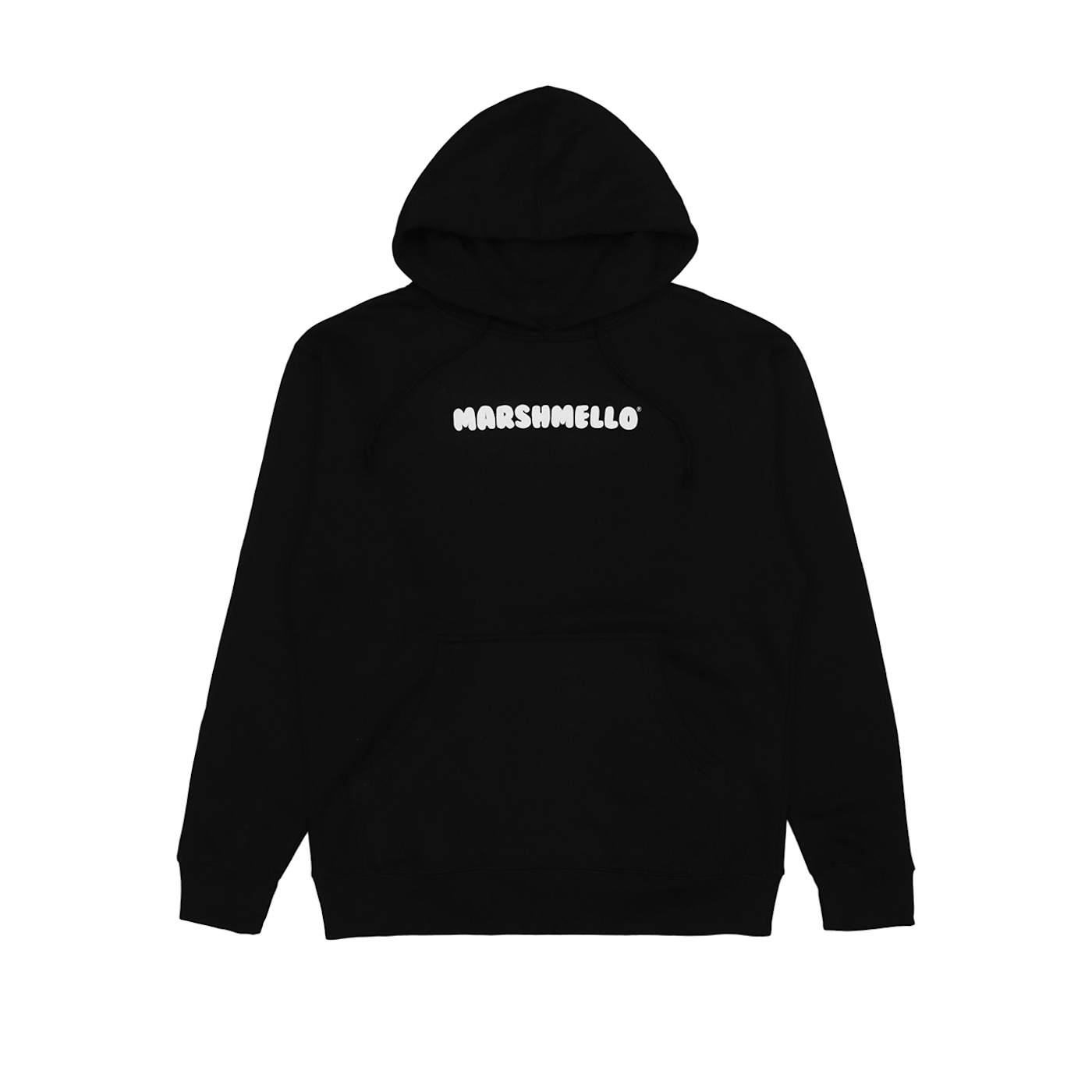 Marshmello Smile Hoodie — Black