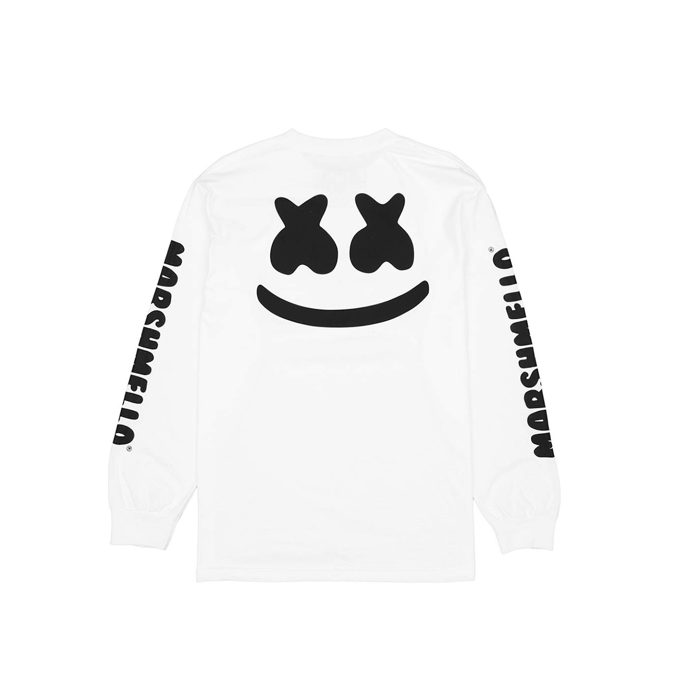 Marshmello Smile Bar L/S Shirt — White