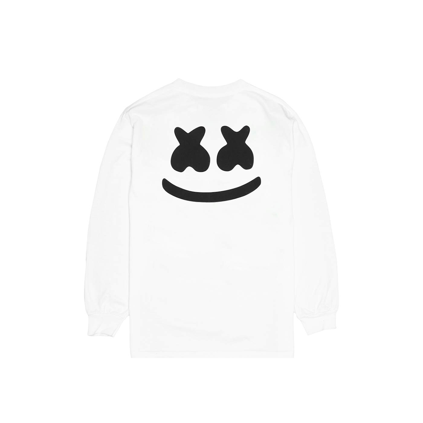 Marshmello Smile Crest L/S Shirt — White