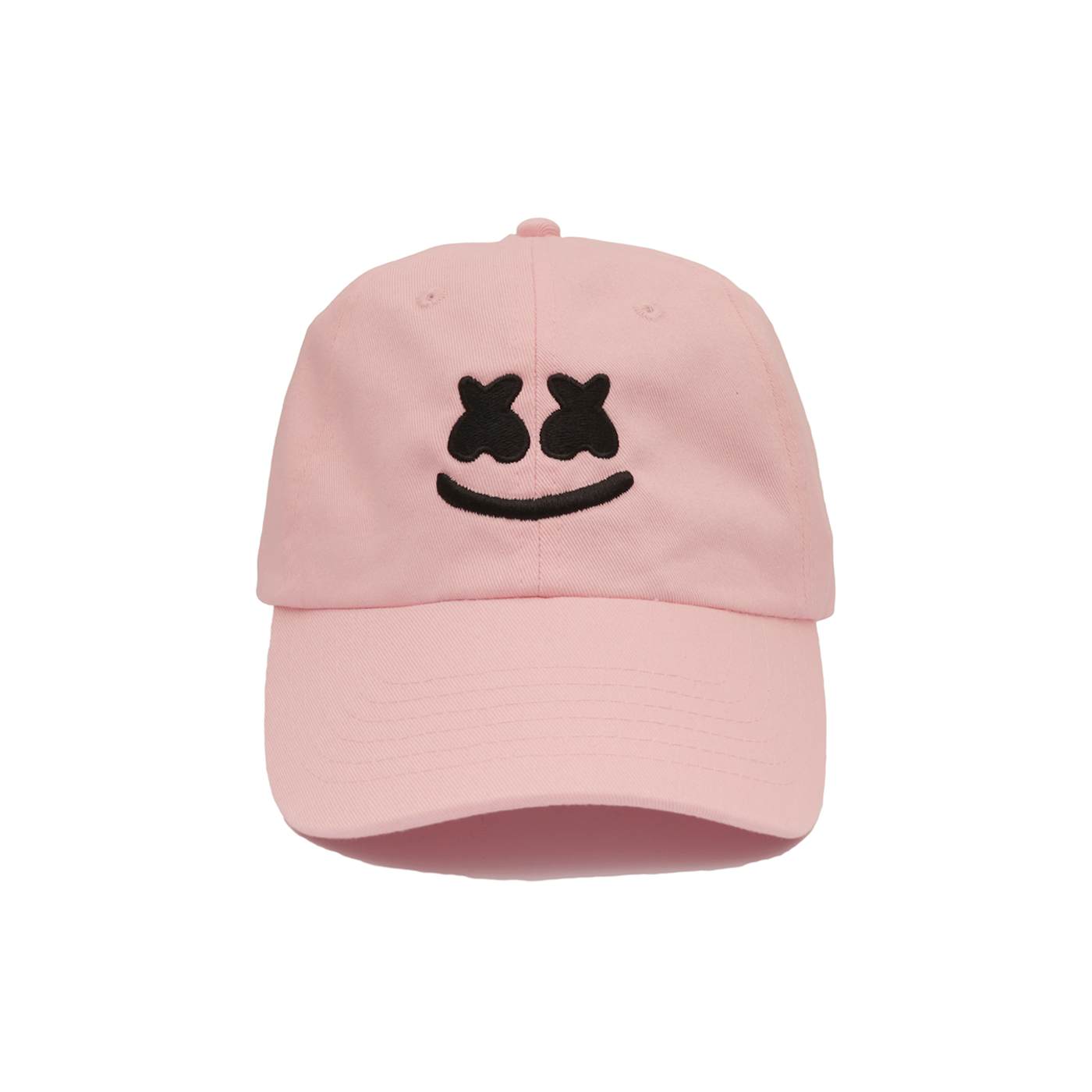 Marshmello Smile Dad Hat — Pink