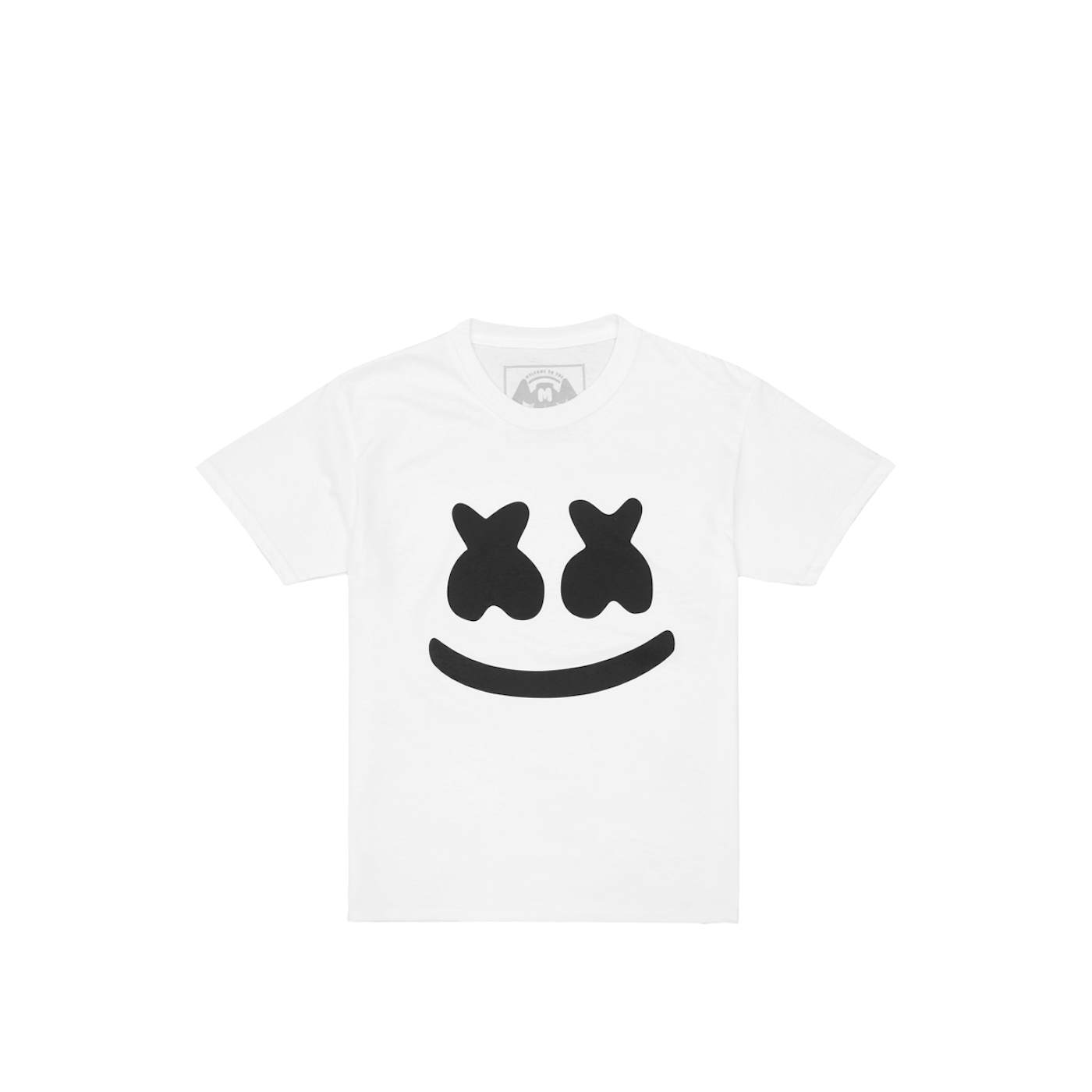 Marshmello Smile T-Shirt (Youth) — White