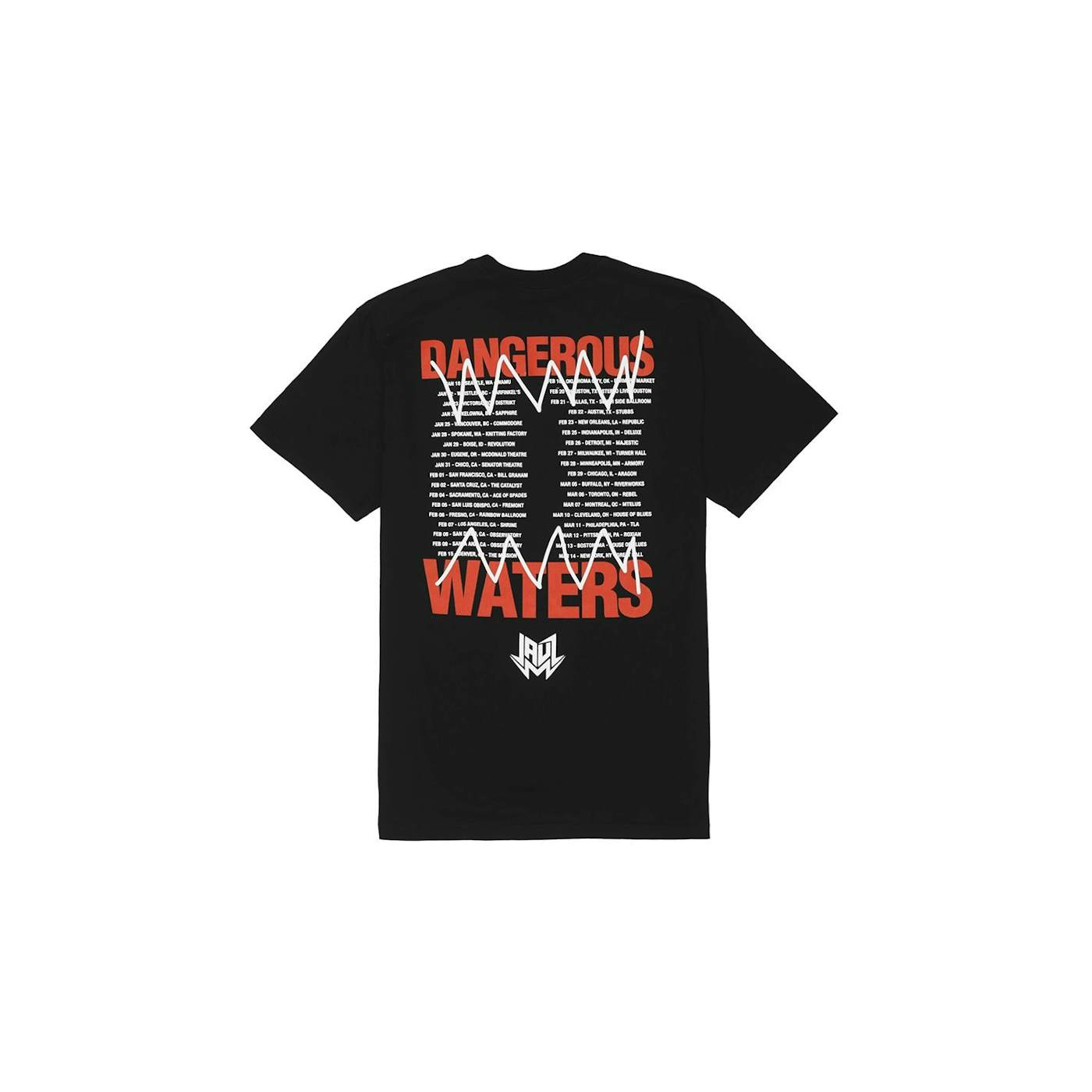 Jauz Dangerous Waters Tour T-Shirt