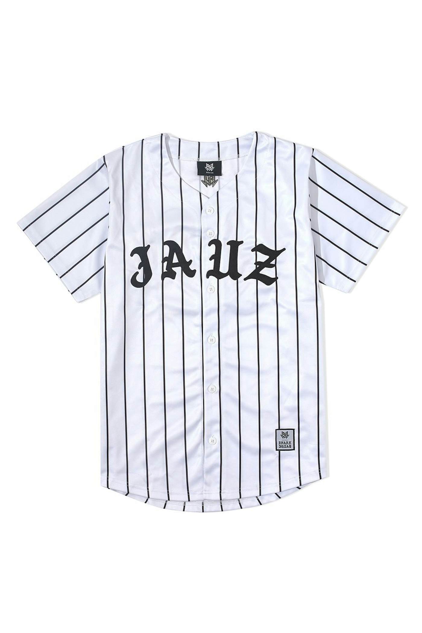 Pinstripe Baseball Jersey(Sky Blue)