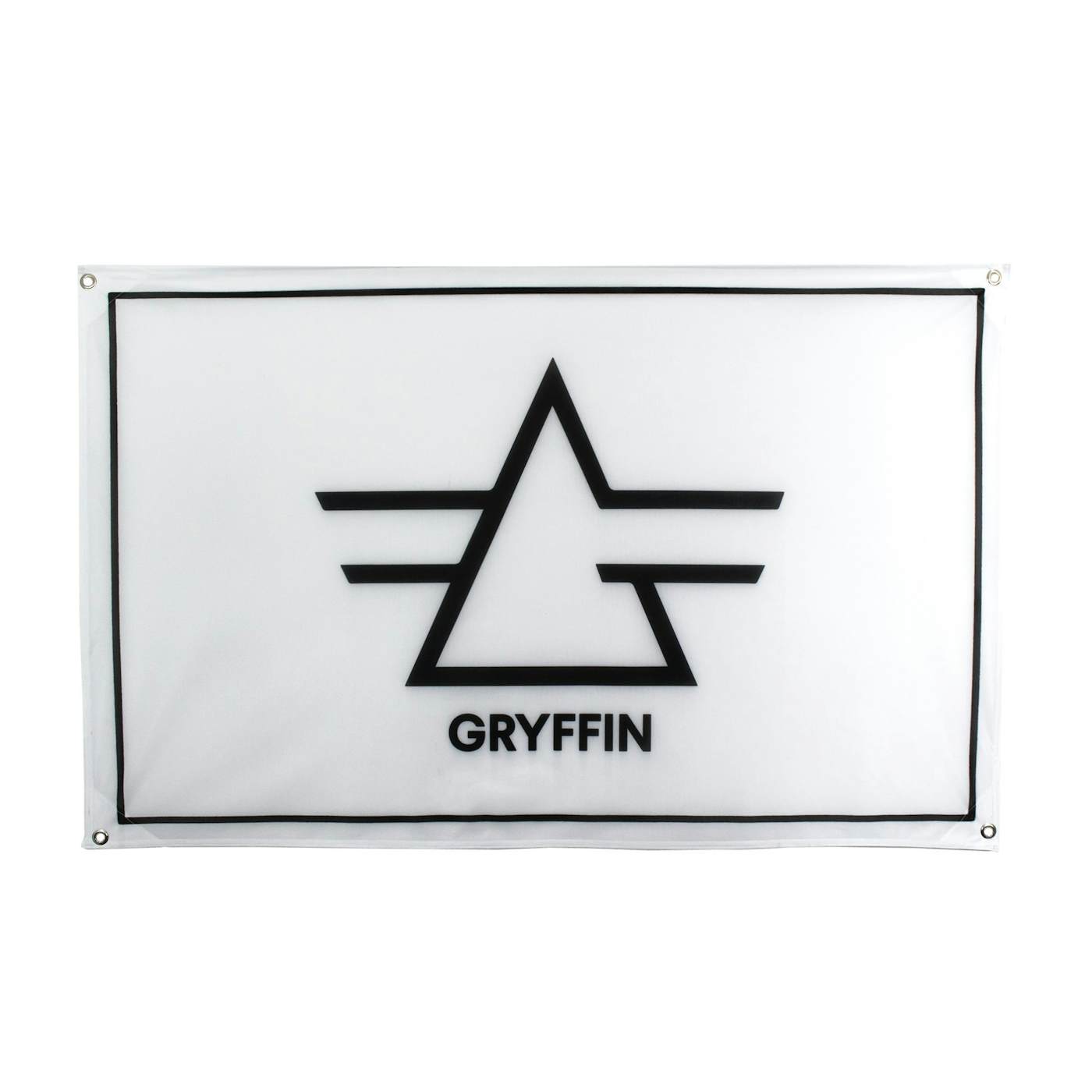 Flag White Gryffin Logo