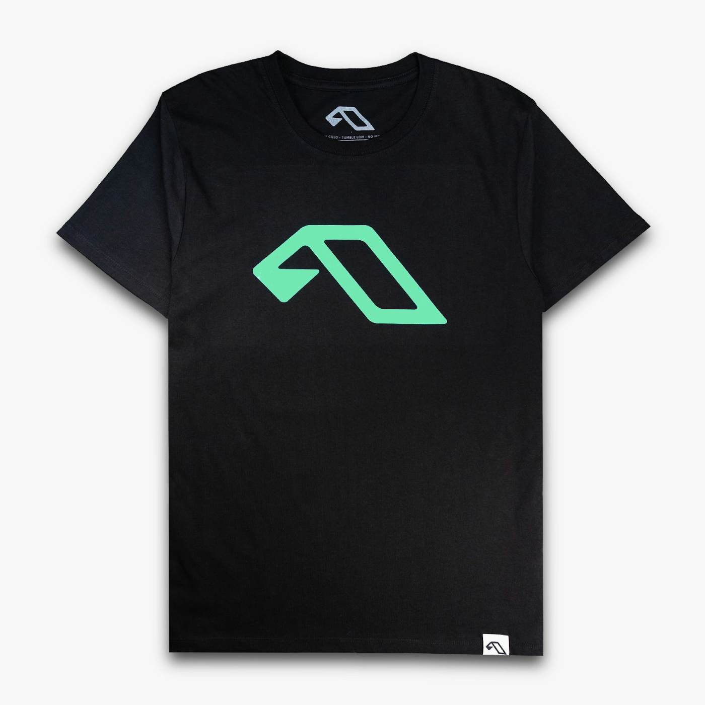 Anjunabeats A Tee / Black + Teal