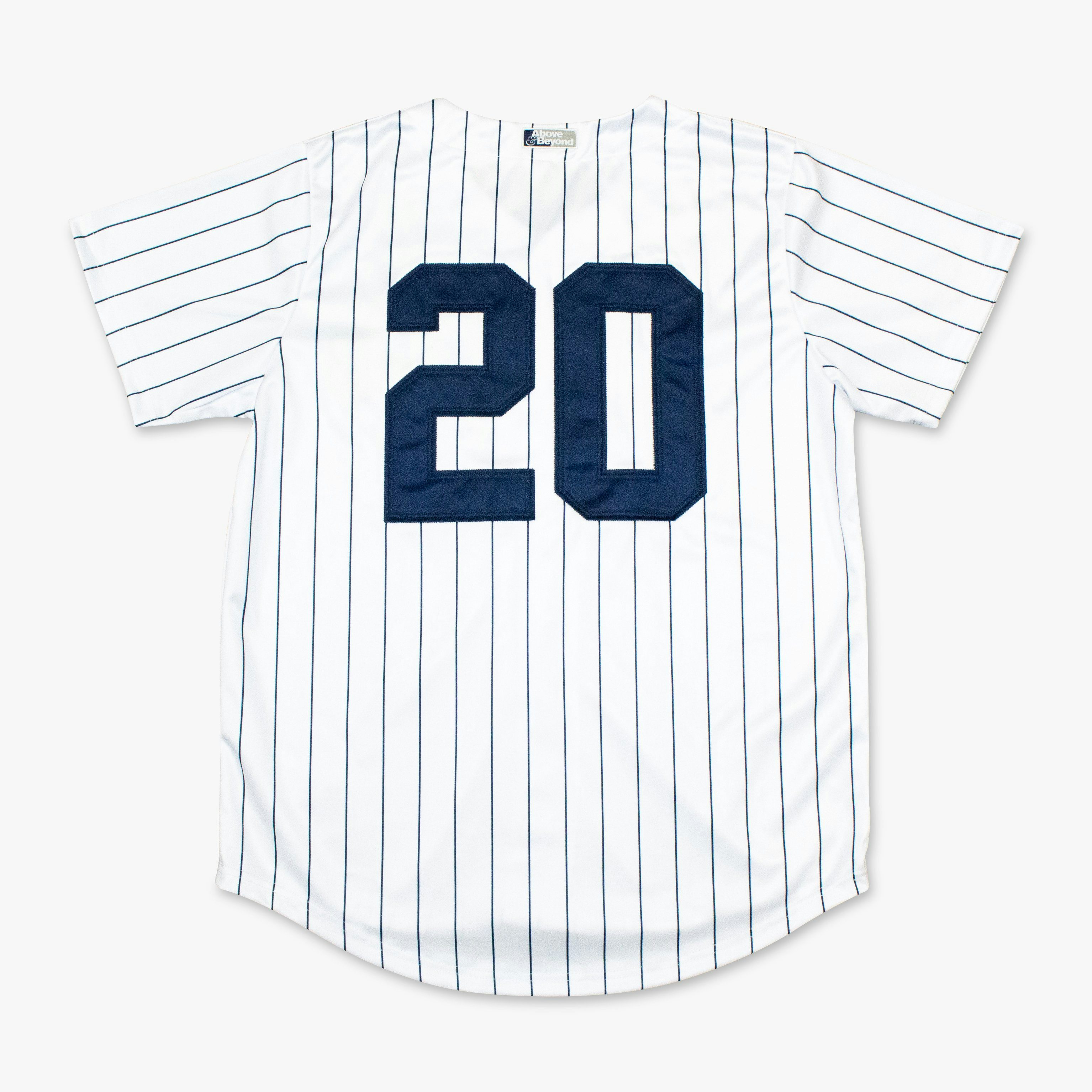 pinstripe baseball jersey