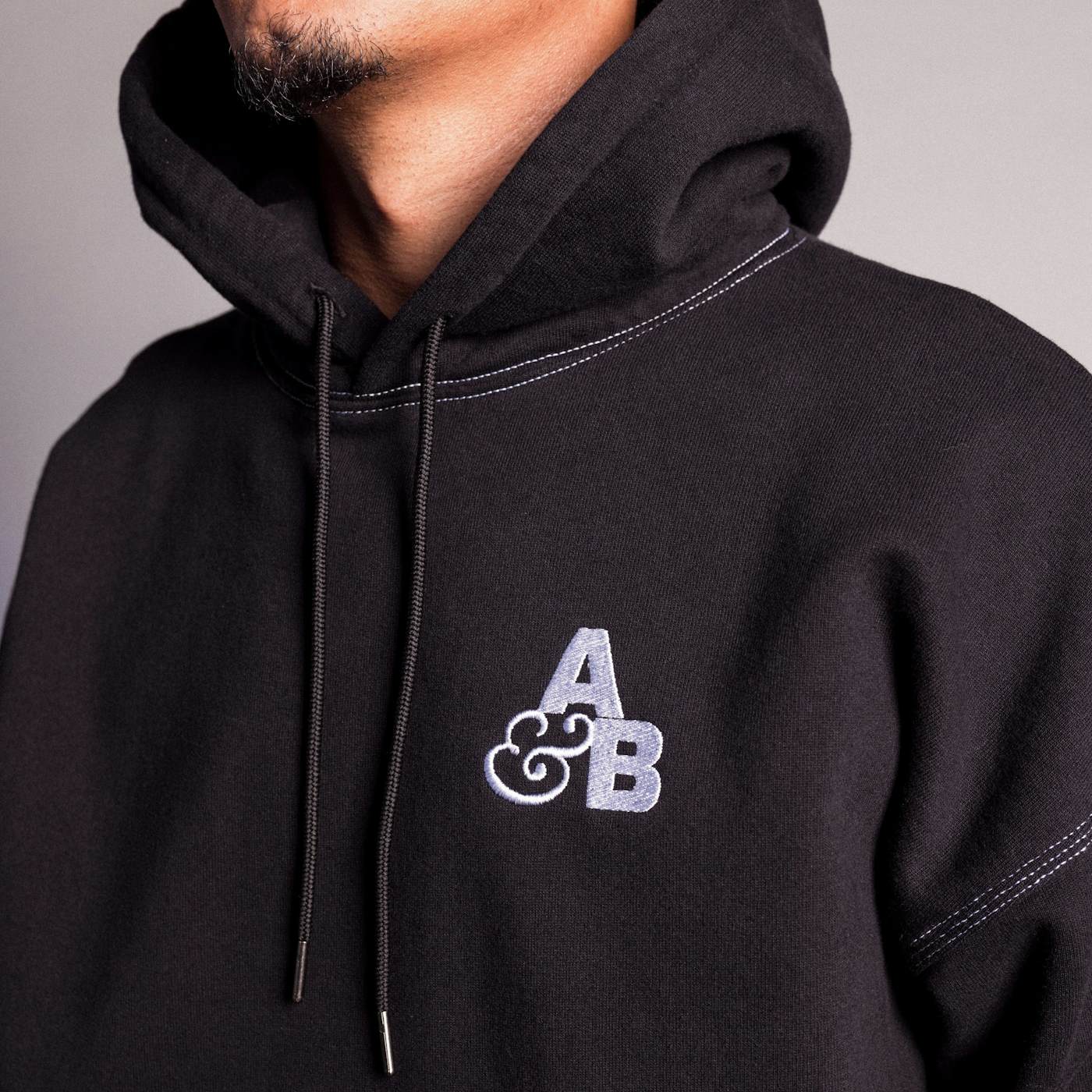 Above & Beyond Contrast Stitch Hoodie