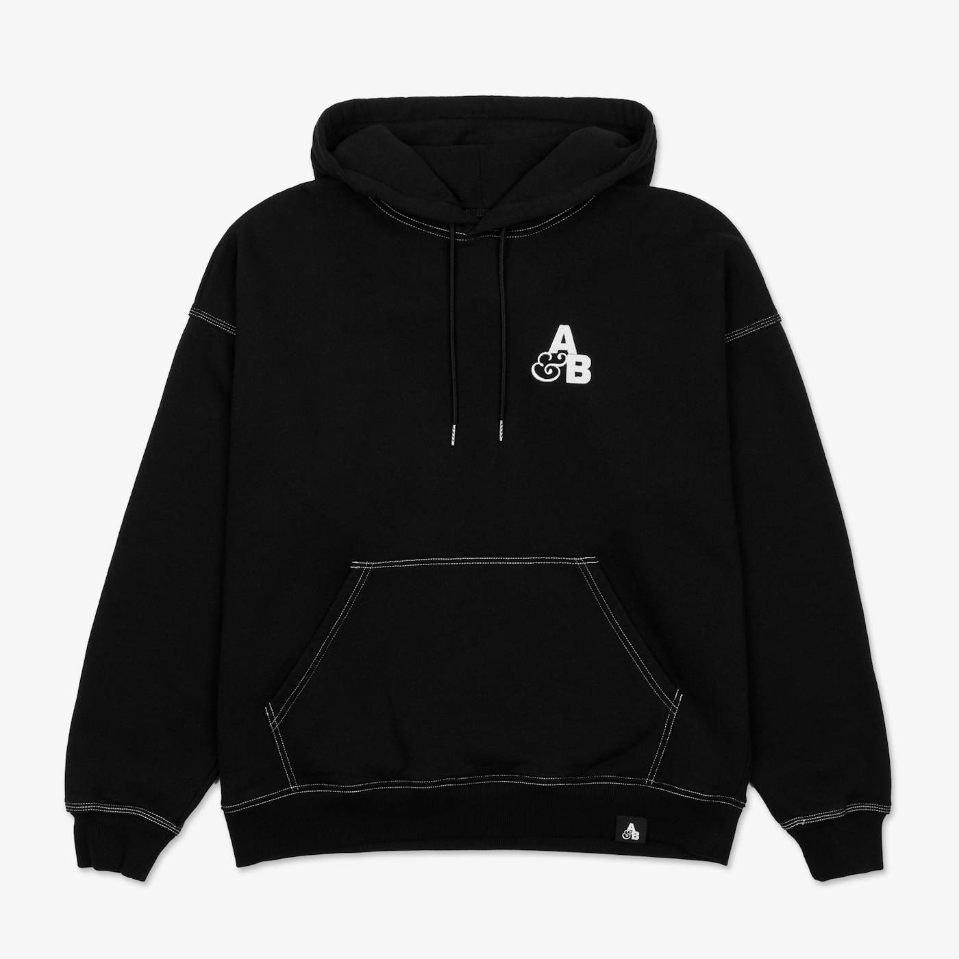 Above & Beyond Contrast Stitch Hoodie