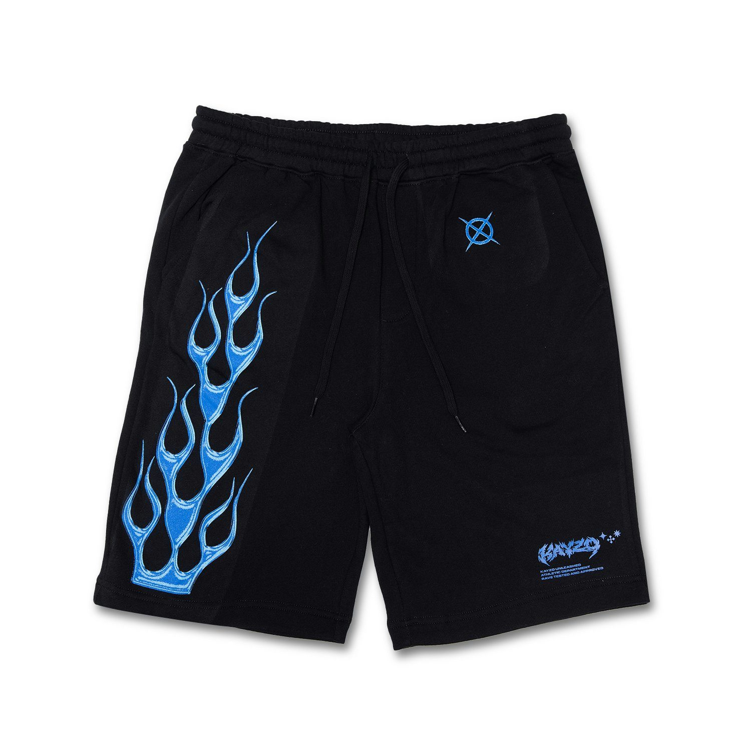 Blue flame shorts Clearance