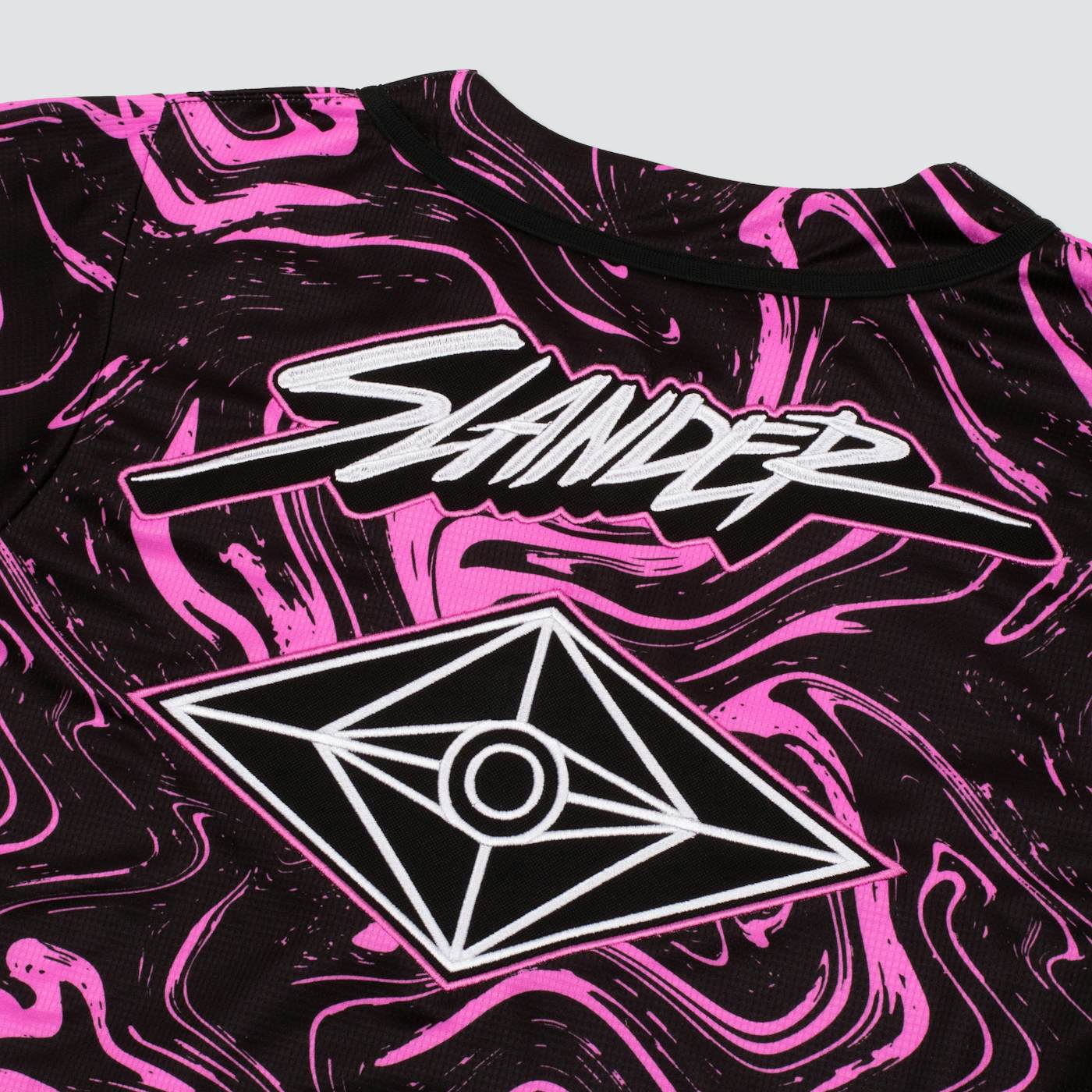 SPACEMAN JERSEY - PINK/BLACK MARBLE