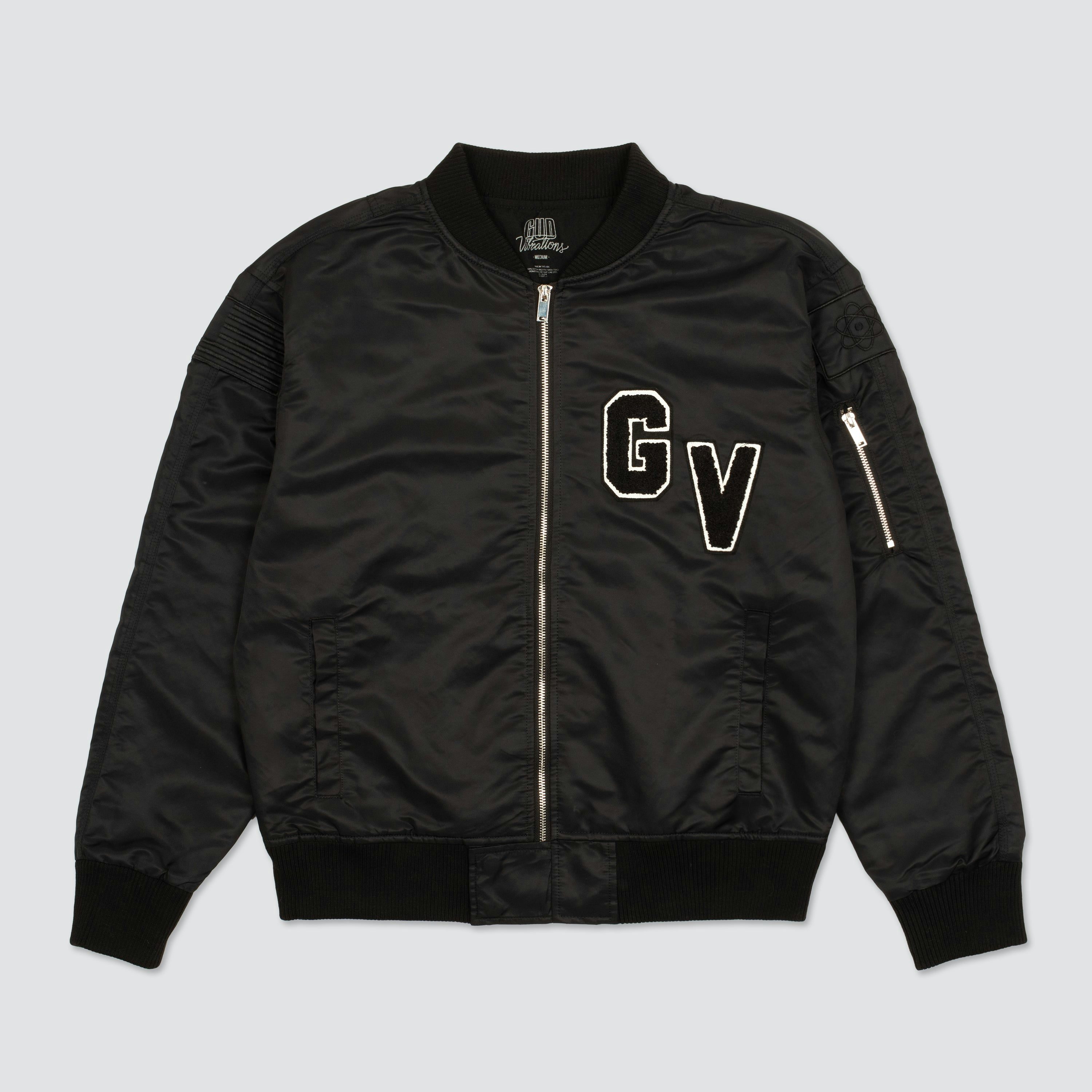 SLANDER Gud Vibrations Bomber Jacket