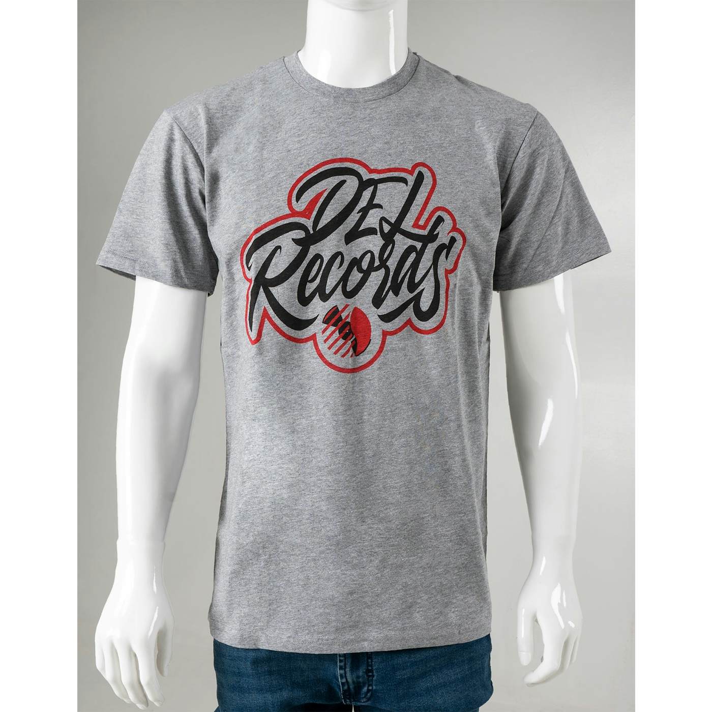 DEL Records DR Stacked Tee