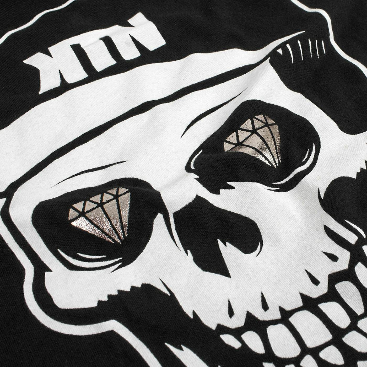 Kill The Noise 'Skull - Foil Eyes' T-Shirt - Black