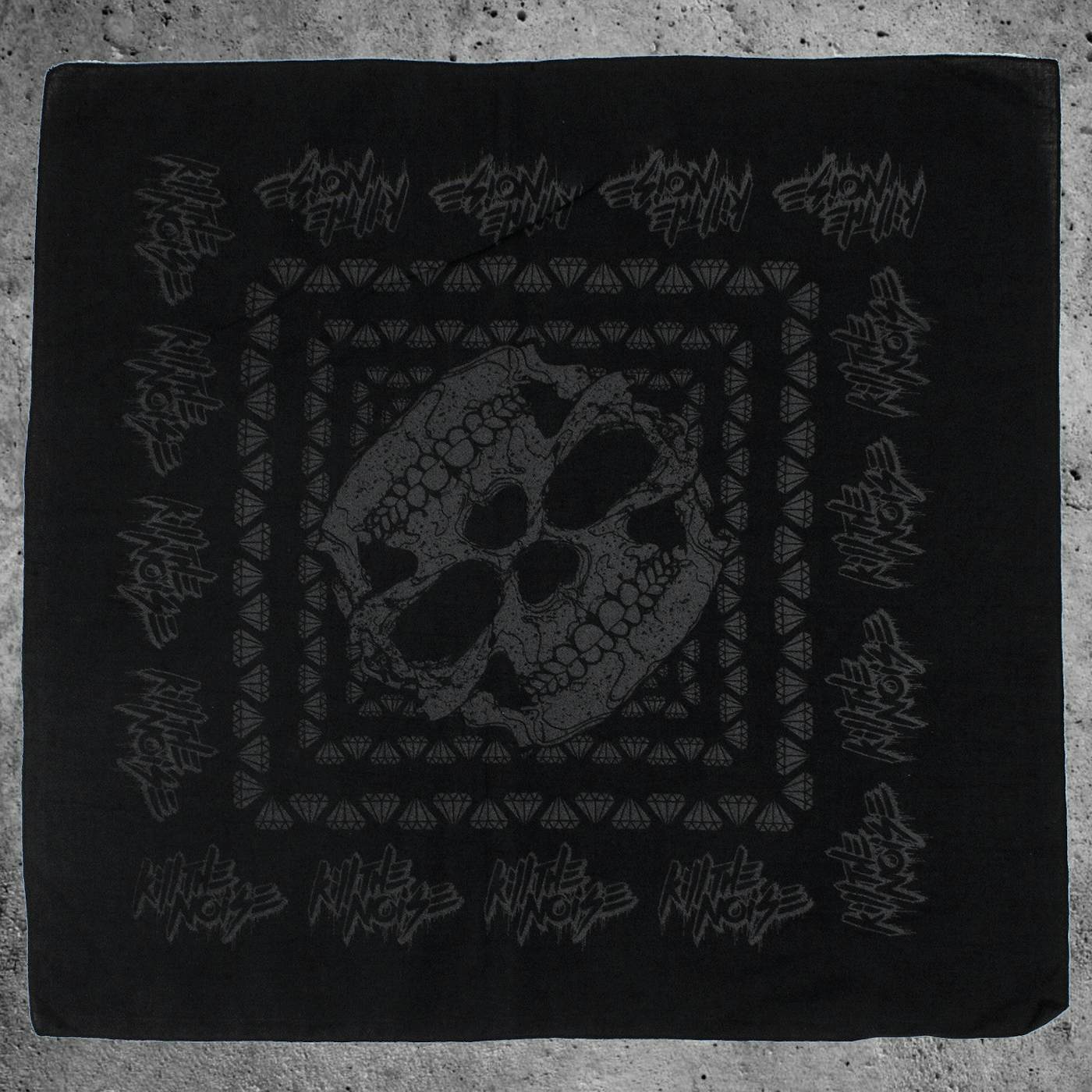 Kill The Noise 'Skull' Bandana - Reflective Foil
