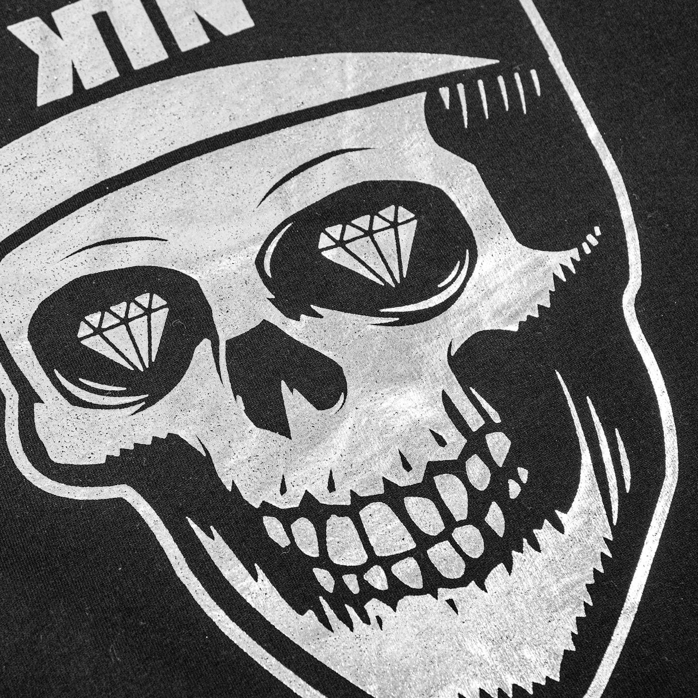 Kill The Noise Skull KTN Silver Foil Sweatshirt