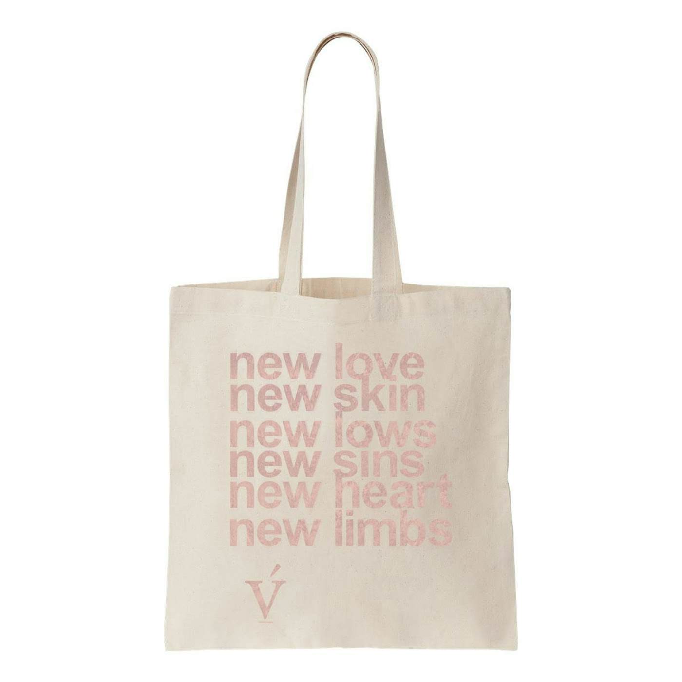 VÉRITÉ new love new skin tote bag