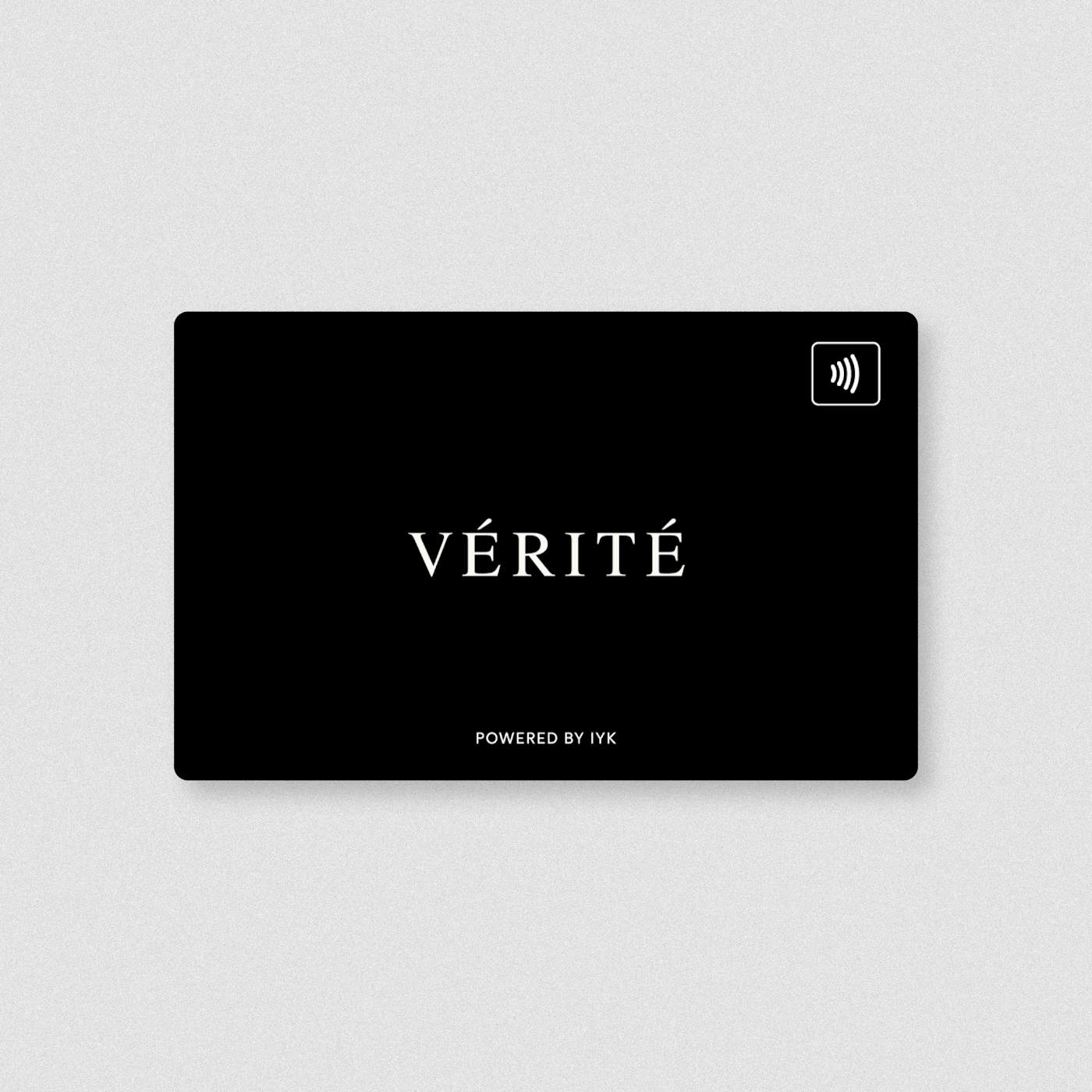 VÉRITÉ black card