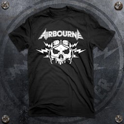 materiale fysisk Indkøbscenter Airbourne Boneshaker T-shirt (Black)