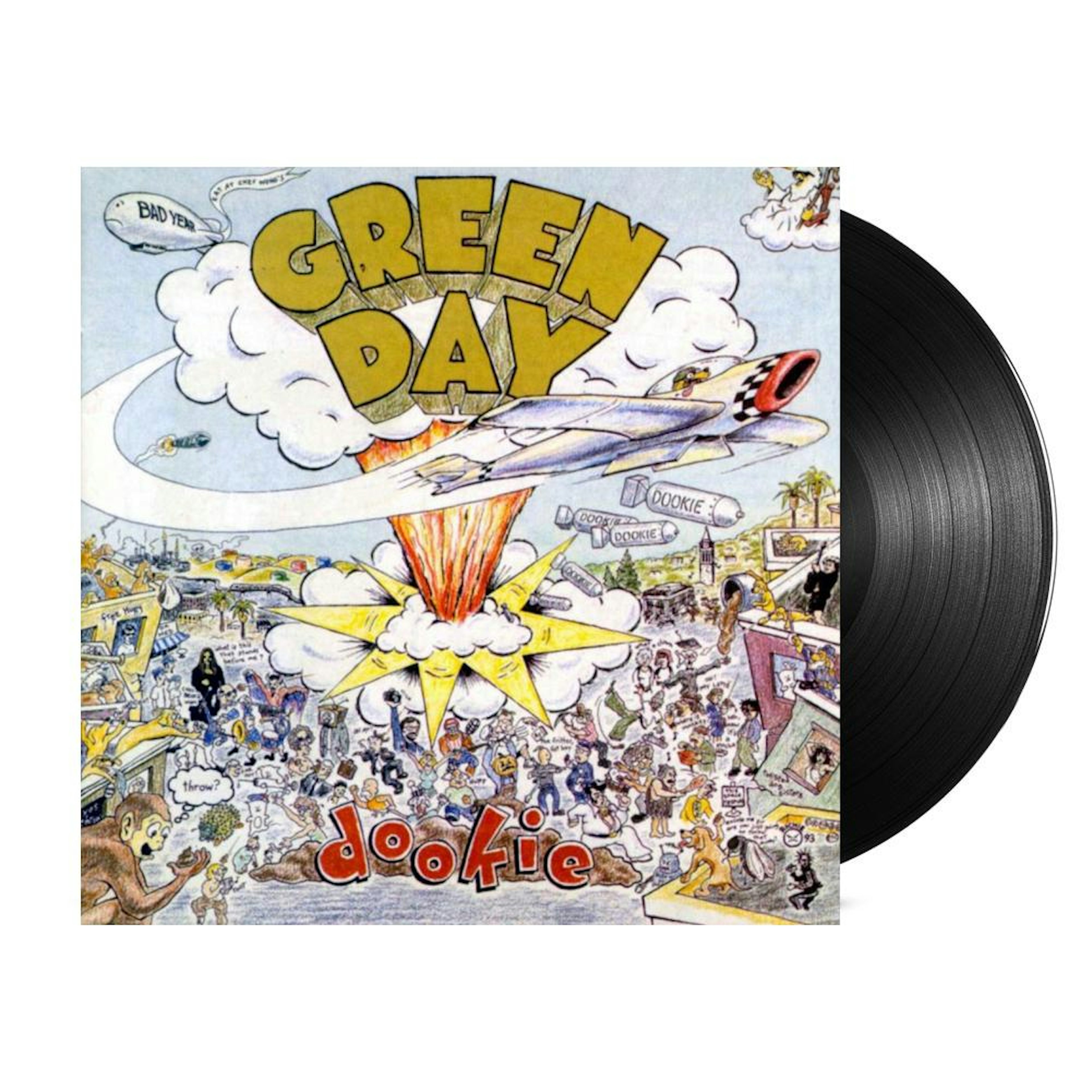 Green Day Dookie LP (Black) (Vinyl)