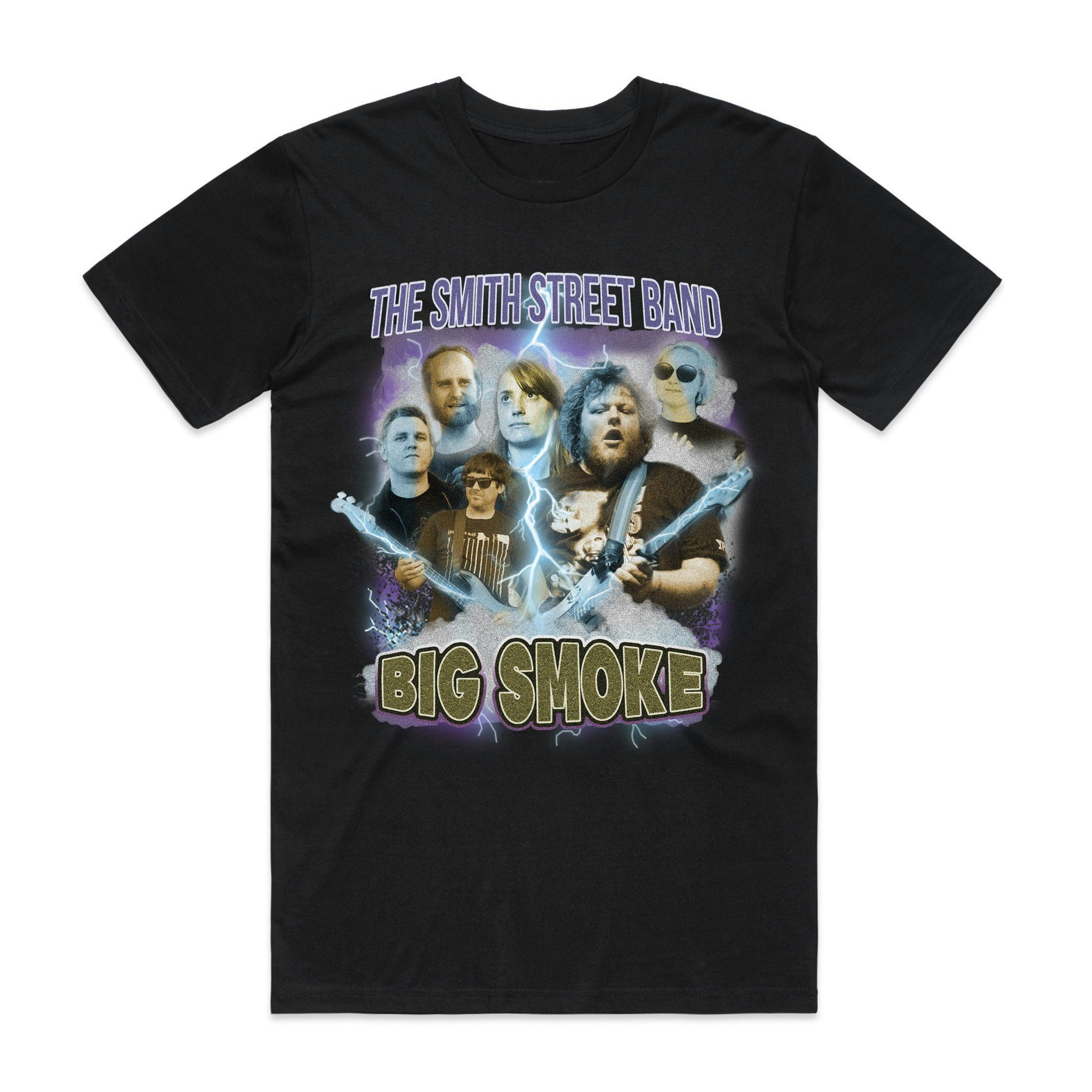 big black band shirt